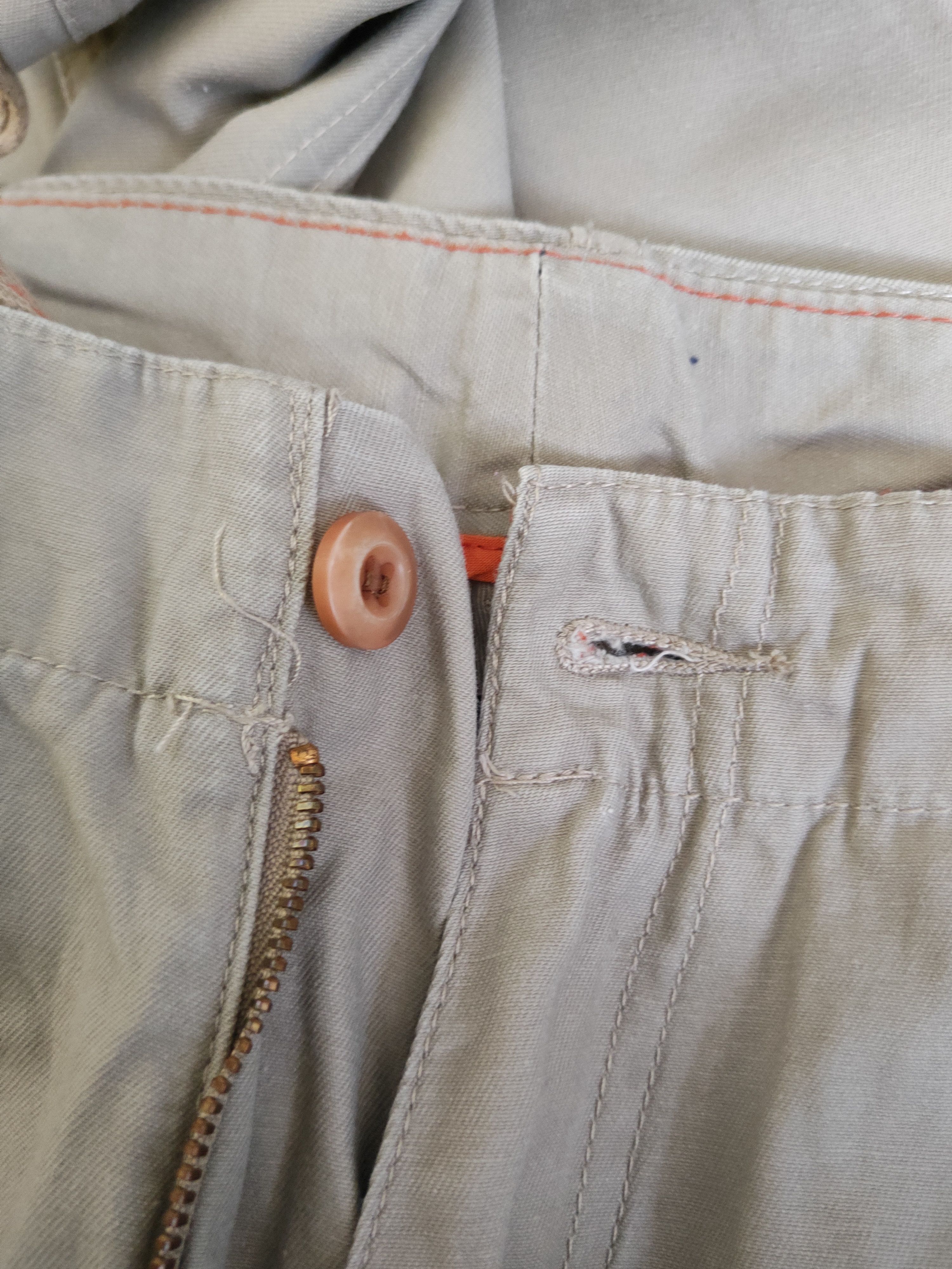 Japanese Brand DL Rub Beige Multipocket Tactical Cargo Pants #1960 Size US 32 / EU 48 - 15 Thumbnail