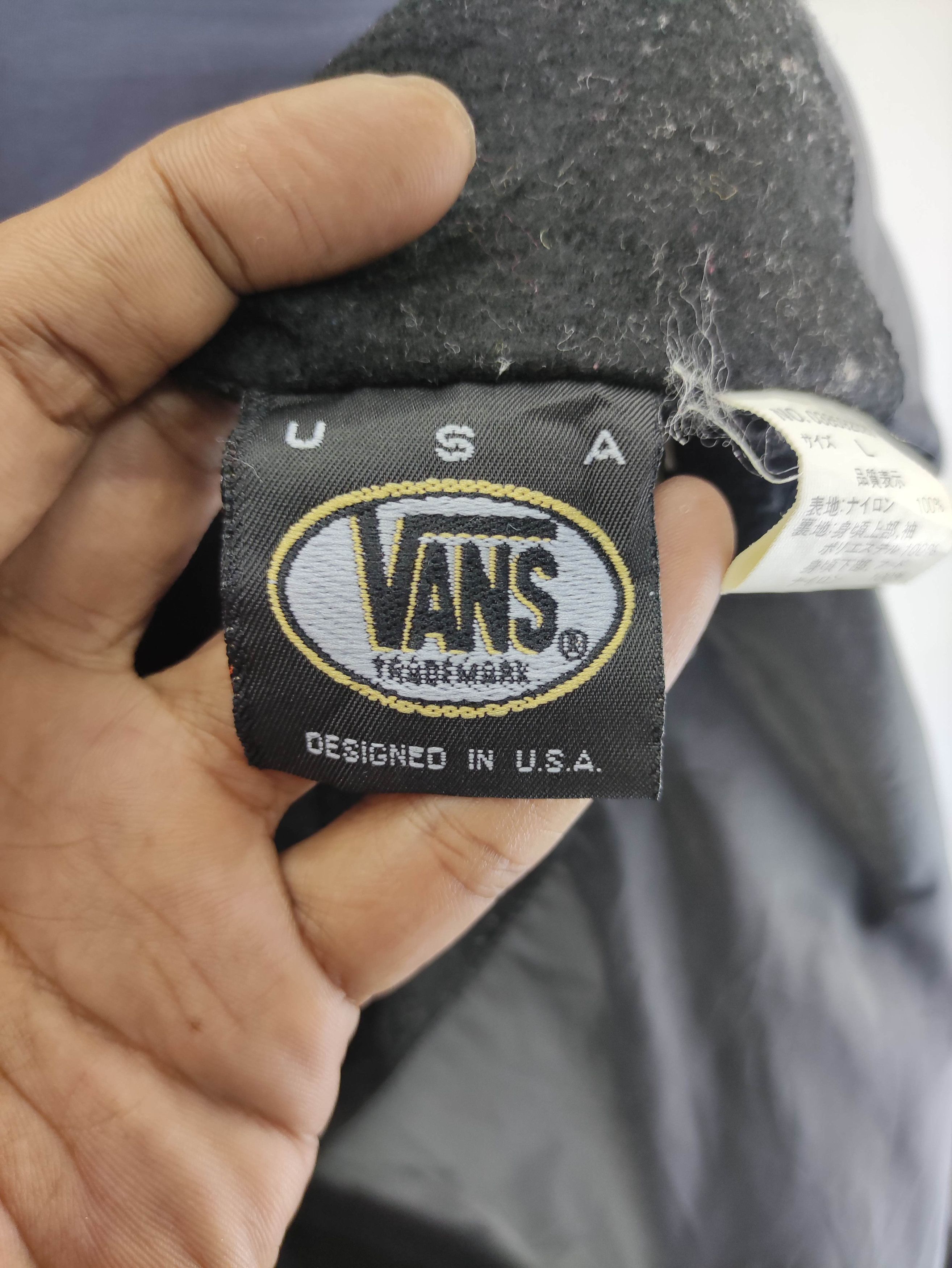 Vans Vintage Vans Anorak Pull Over Hoodie Half Zipper Jacket Size US XL / EU 56 / 4 - 5 Thumbnail