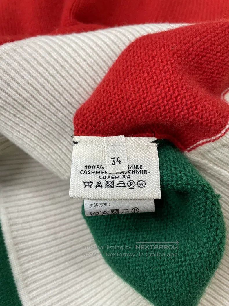 Hermes Hermes Mondrian-Inspired Color Block Cashmere Knit Long Sl Size XXS / US 00 / IT 34 - 5 Thumbnail