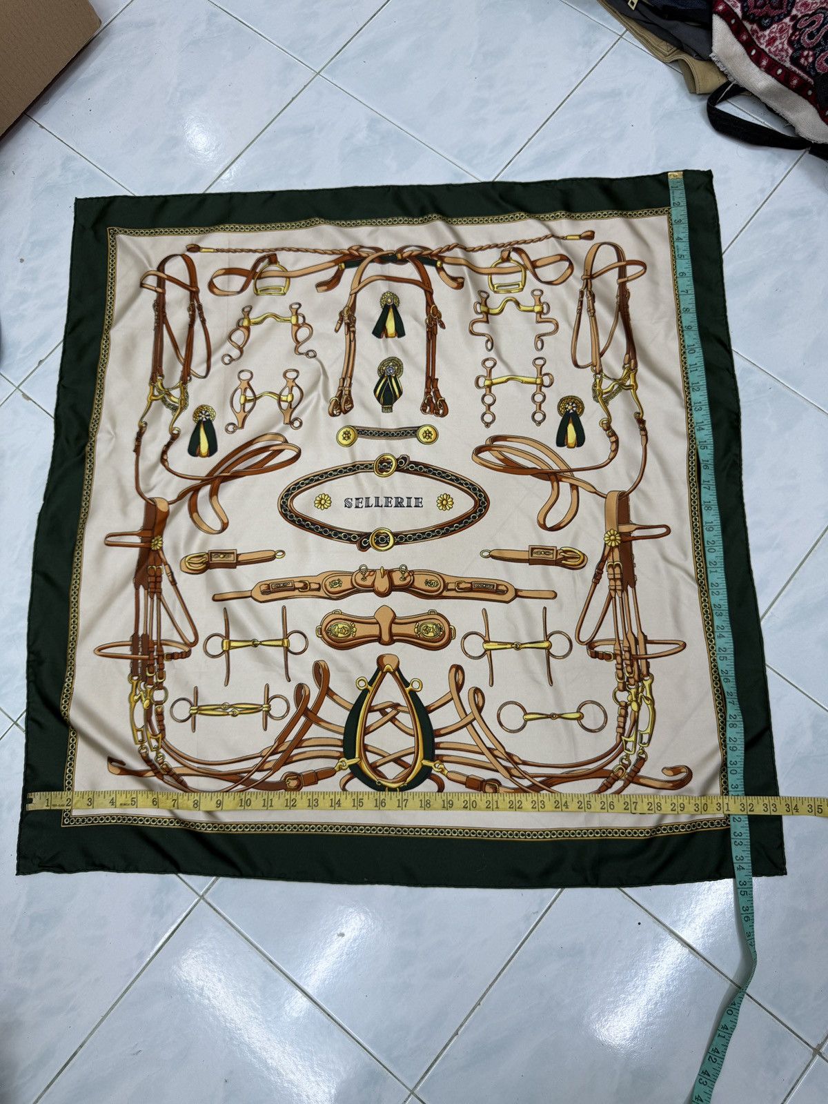 Celine 🔥🔥🔥ARCHIVE VINTAGE CELINE SILK SCARF Size ONE SIZE - 12 Thumbnail