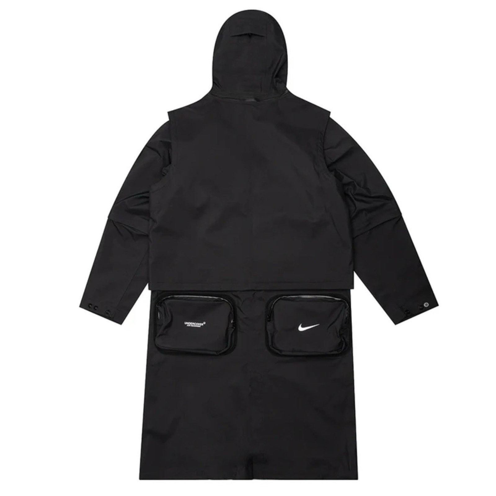 Nike Nike x Undercover Parka Jacket Size XS Black 2 in 1 Vest Zip Size US XS / EU 42 / 0 - 12 Thumbnail