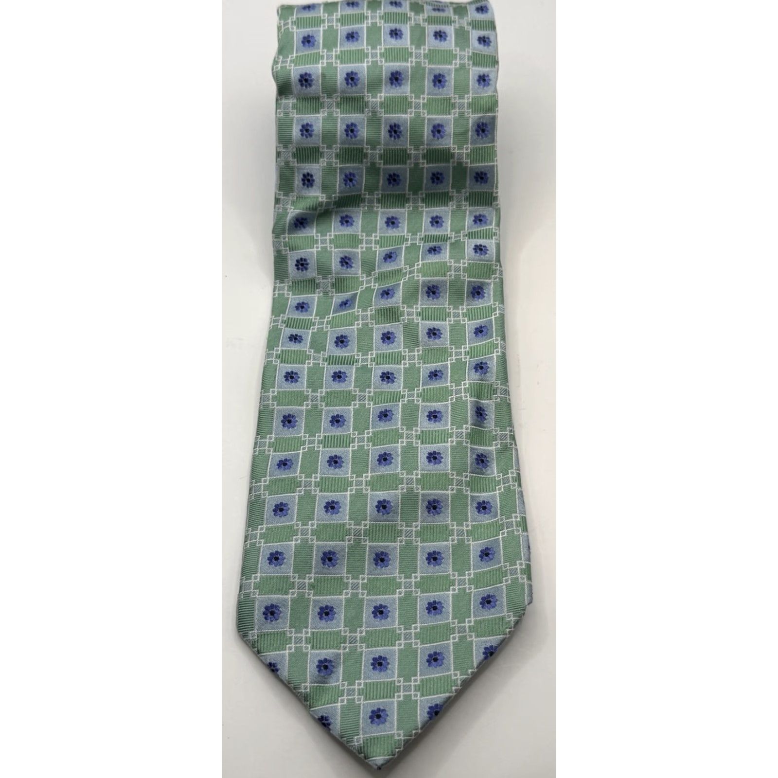 Canali CANALI Neck Tie Geometric Floral 100% Silk Made in Italy Men Multicolor Tie Adults Size Not Specified Size ONE SIZE - 2 Thumbnail