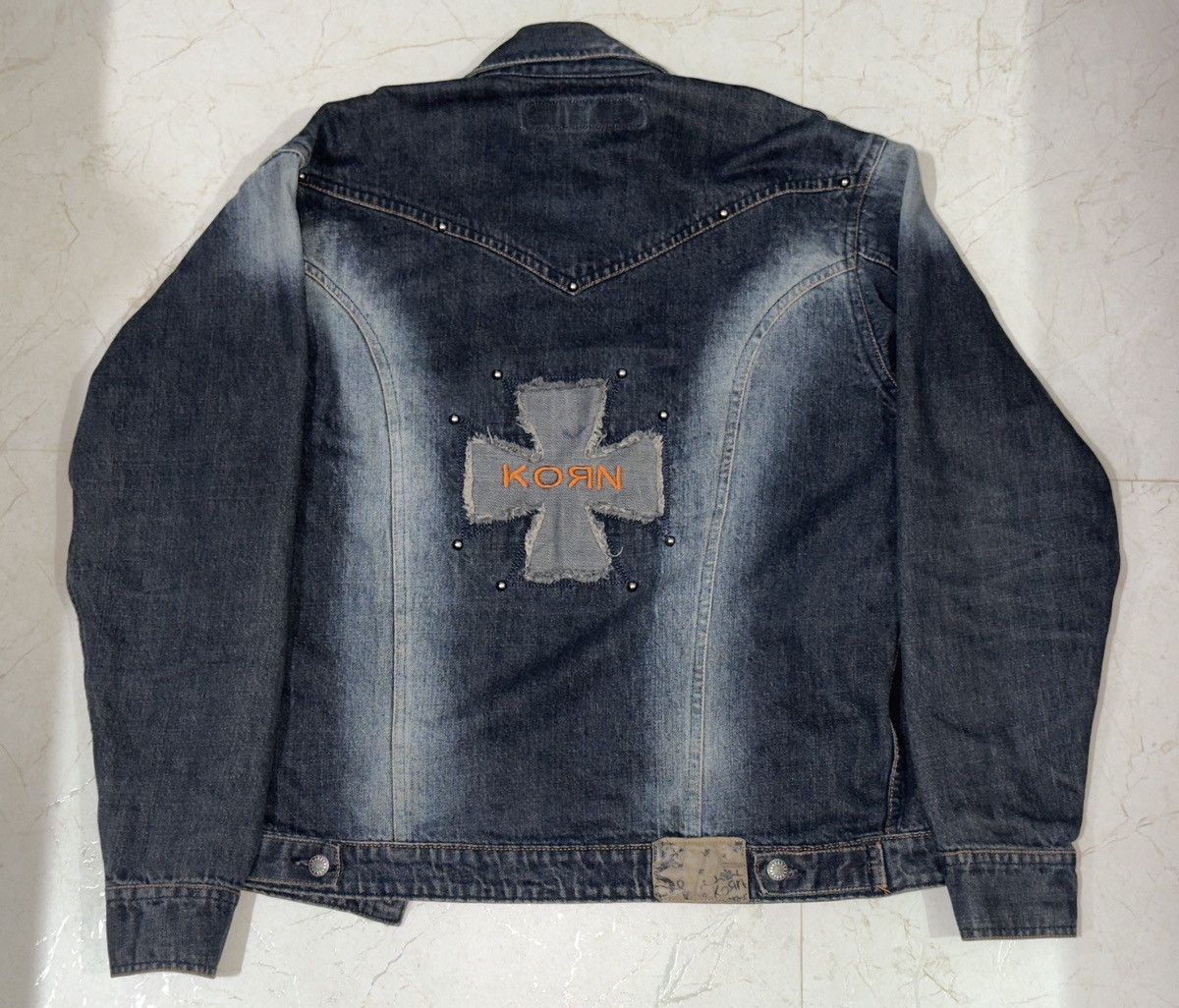 Other Vintage KORN Official Denim Jacket–Early 2000s–Size L – Rare Size US L / EU 52-54 / 3 - 2 Thumbnail