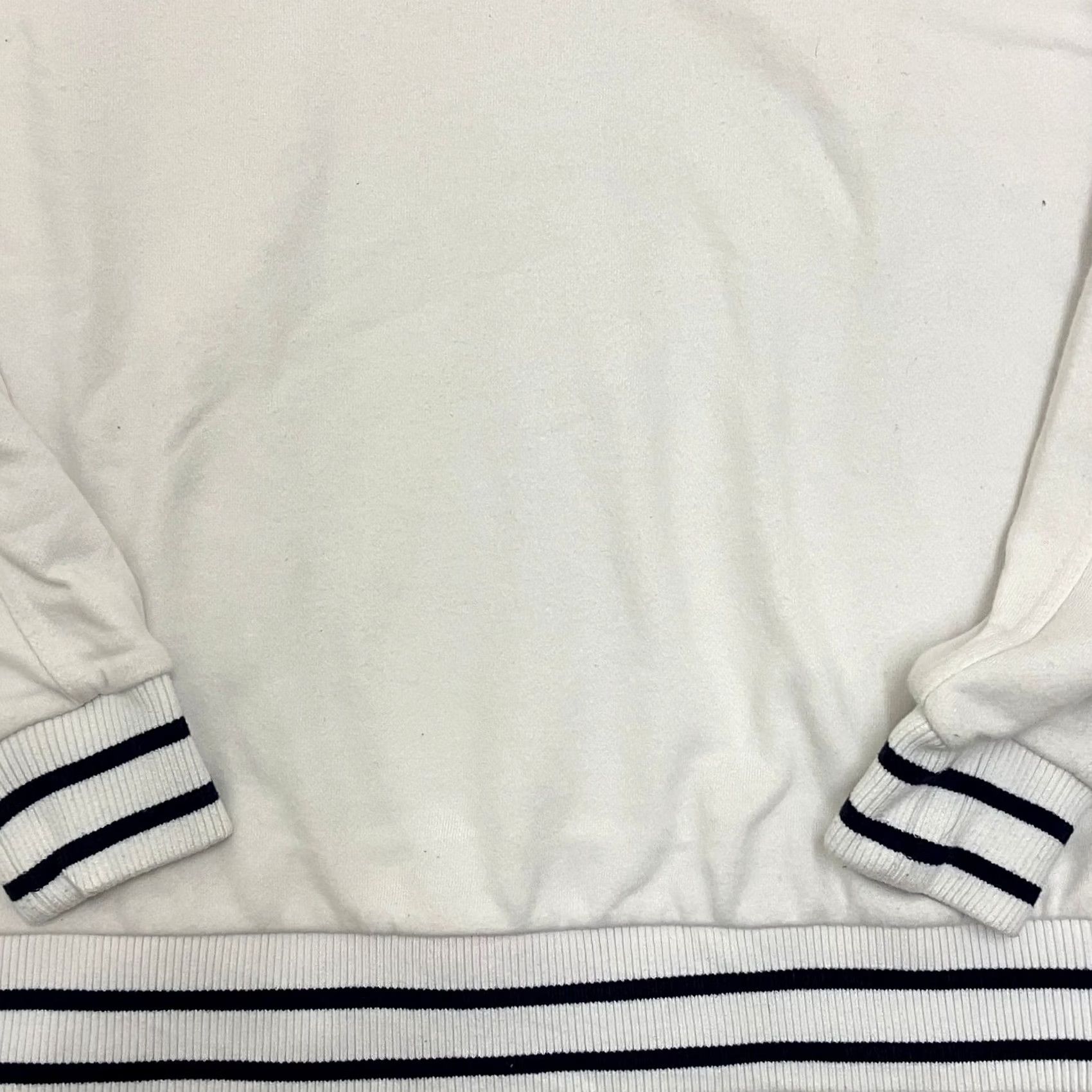 Fila FILA Sweatshirt Mens Large White Logo Crewneck Pullover Sports Size US L / EU 52-54 / 3 - 3 Thumbnail