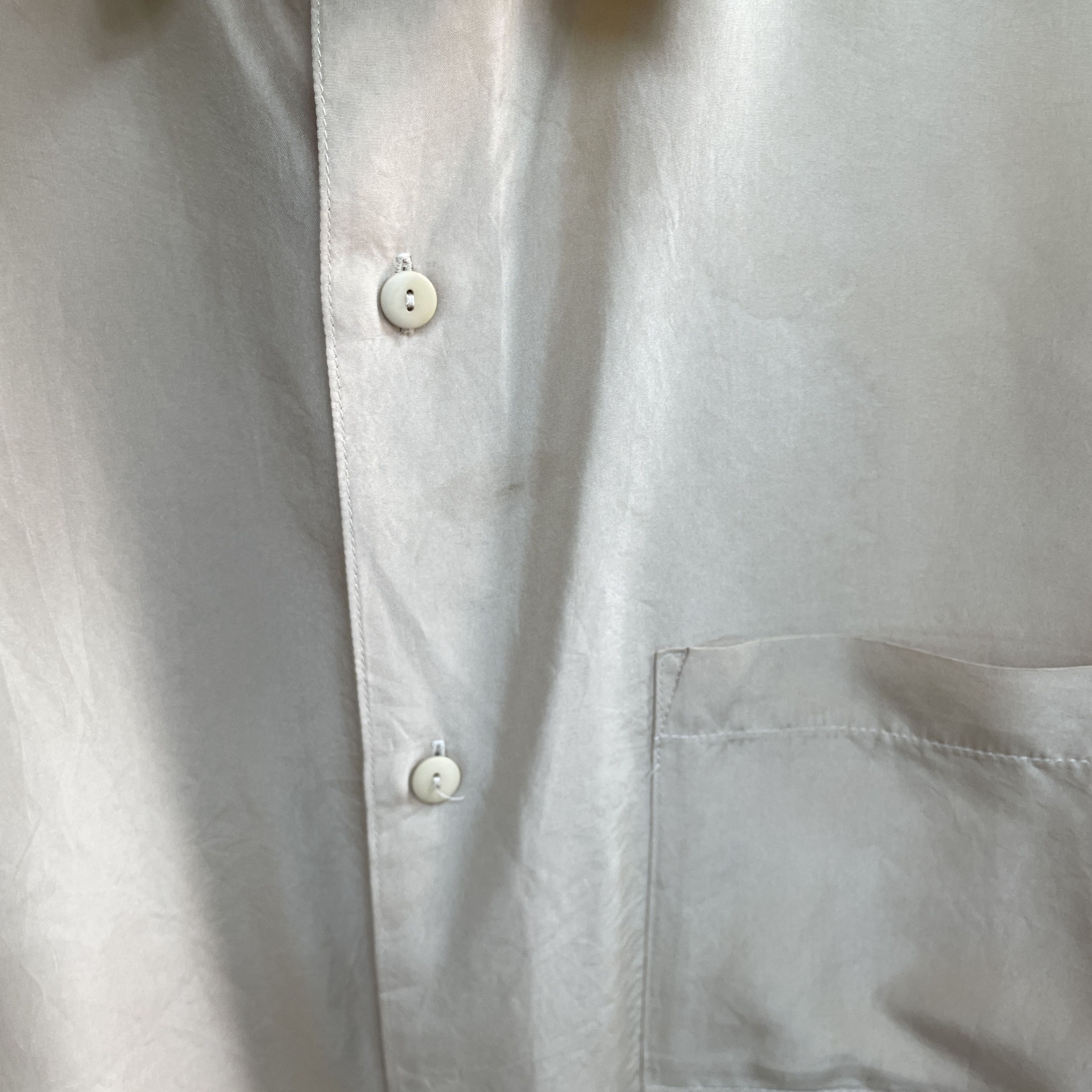 Y's Y's bis Yohji Yamamoto Classic Silk Shirt Size US M / EU 48-50 / 2 - 3 Thumbnail