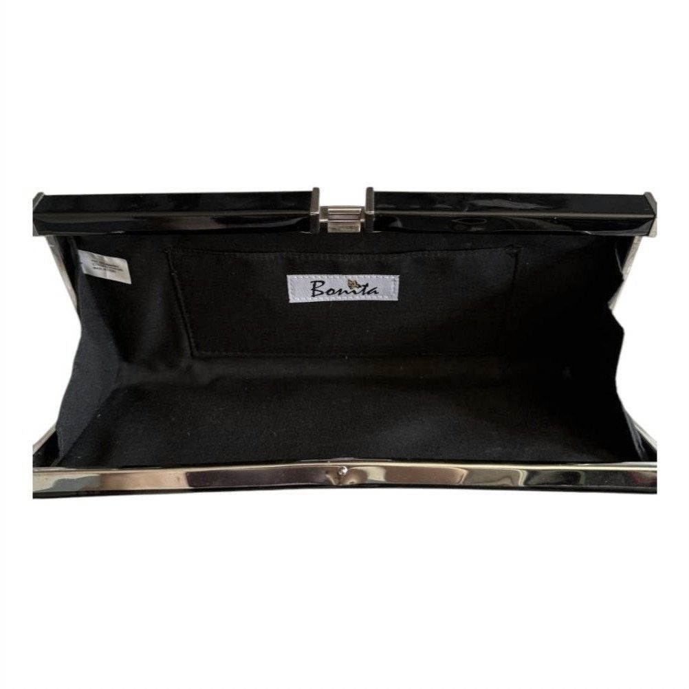 NBDN Nobrandedon Bonita Black Clutch Size ONE SIZE - 4 Thumbnail