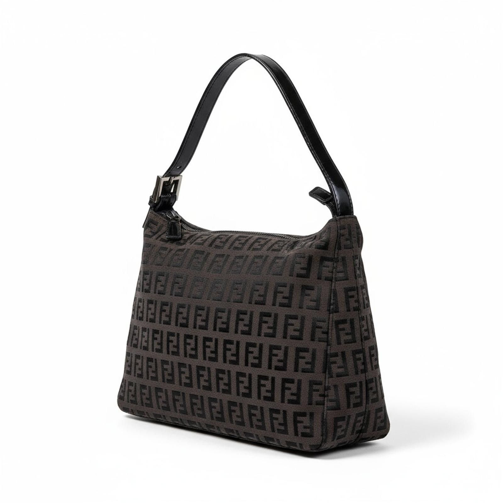 Fendi Fendi - Monogram Canvas Handbag Size ONE SIZE - 1 Thumbnail