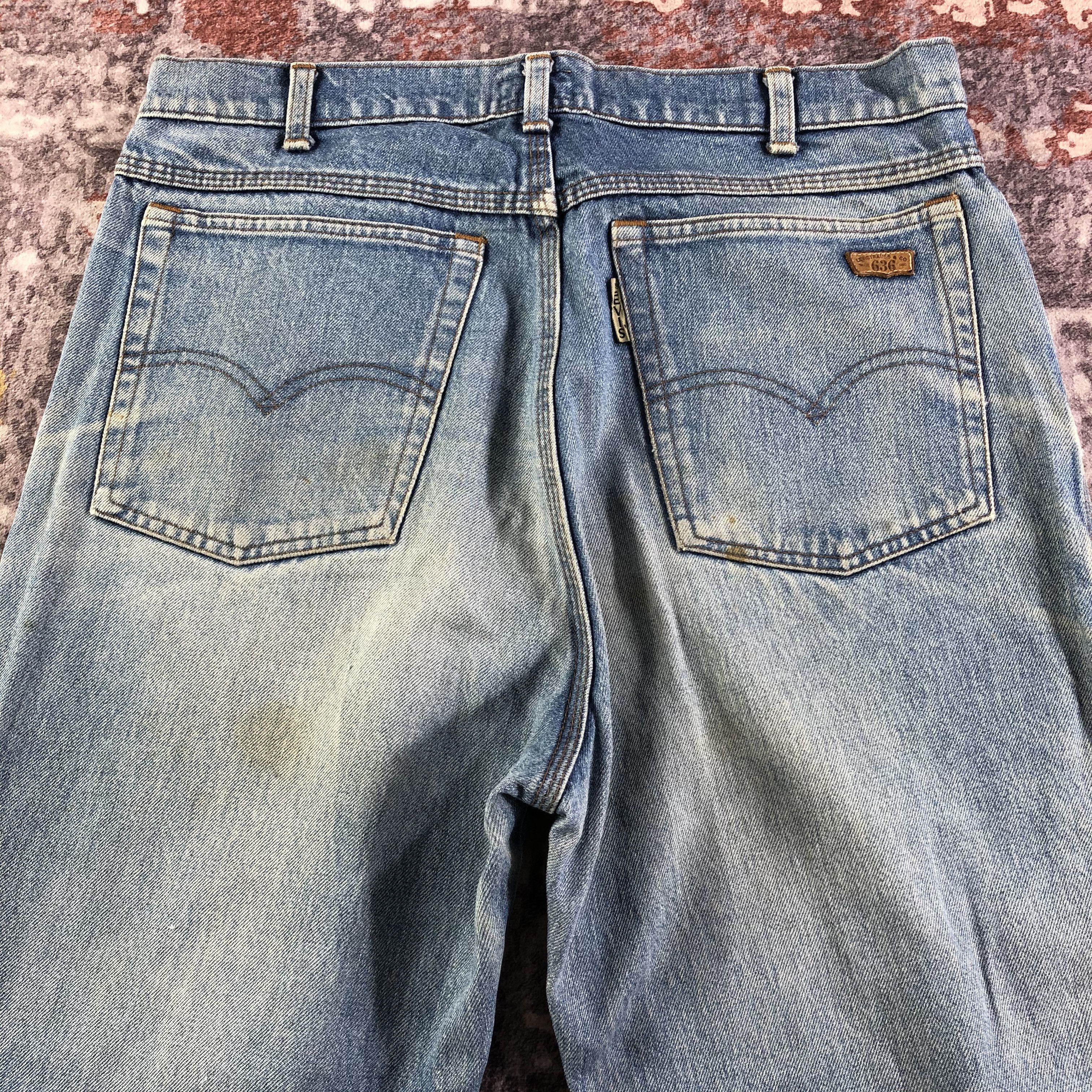 Levi's × Vintage Vintage 90s Baggy Levis 636 Jeans-JM3268 Size US 33 - 5 Thumbnail