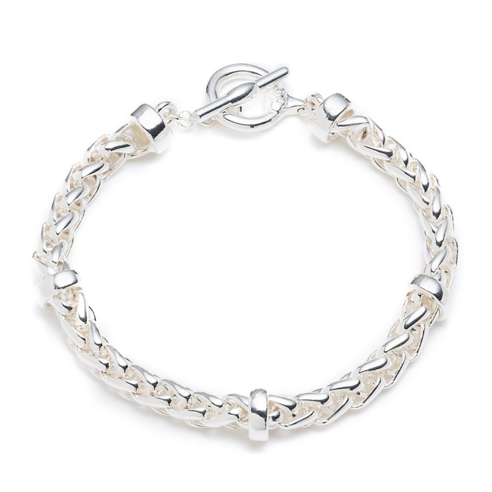 Lauren Ralph Lauren Lauren Ralph Lauren Heavy Chain Toggle Bracelet - Silver Size ONE SIZE - 1 Thumbnail