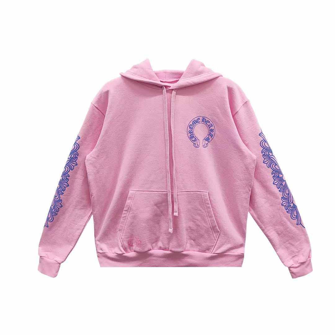 Chrome Hearts Pink Horseshoe Hoodie | Grailed