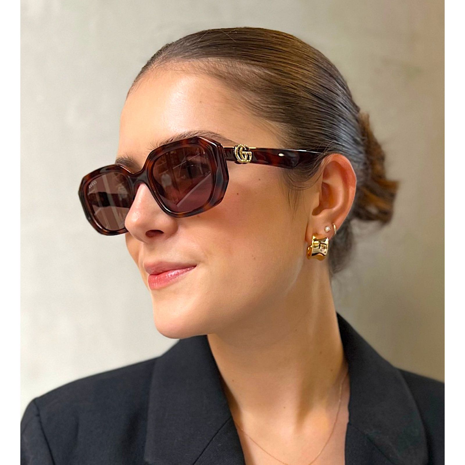 Gucci GUCCI GG1535S-002(GG1535S-002-FR) Size ONE SIZE - 4 Thumbnail