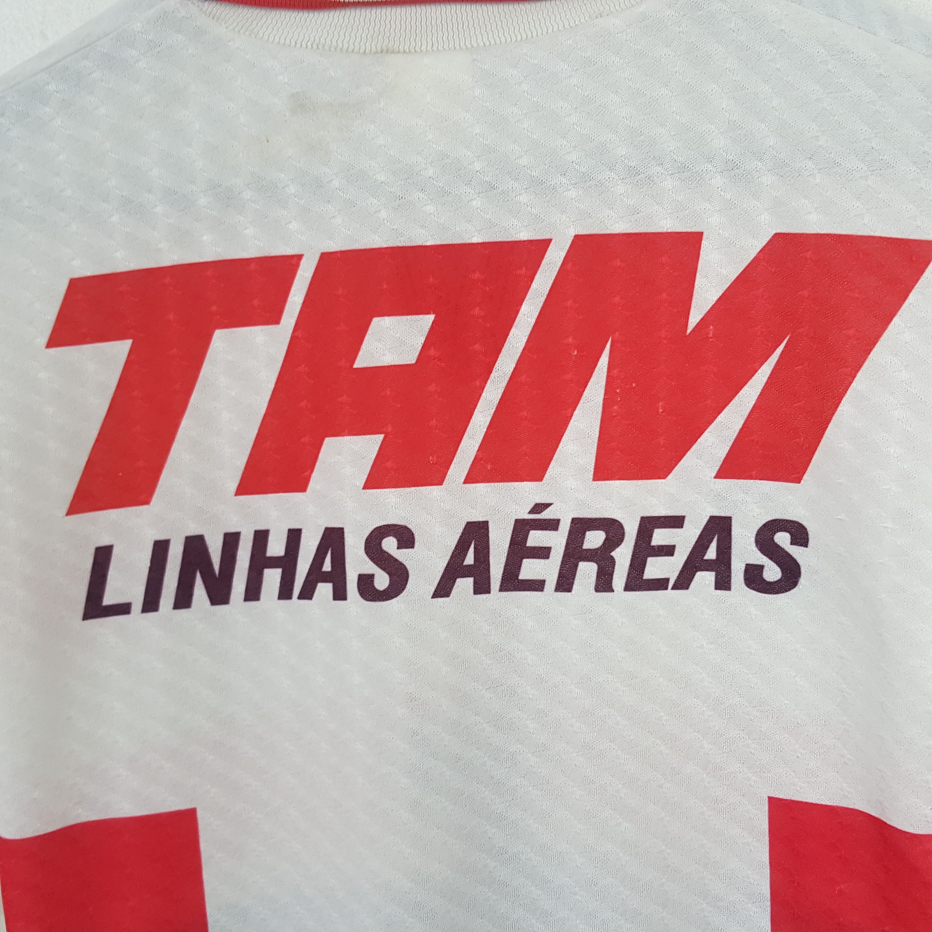 Vintage Vintage Tam Linhas Aeres Polos Shirt Size US M / EU 48-50 / 2 - 2 Thumbnail