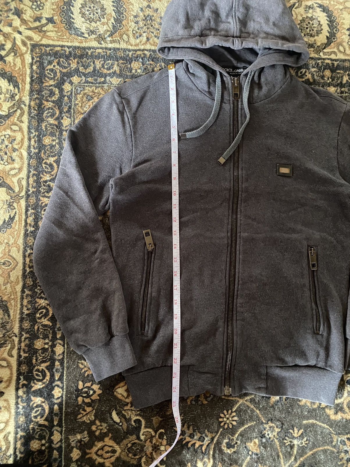 Designer Dolce & Gabbana Zipper Hoodie Size US S / EU 44-46 / 1 - 14 Thumbnail