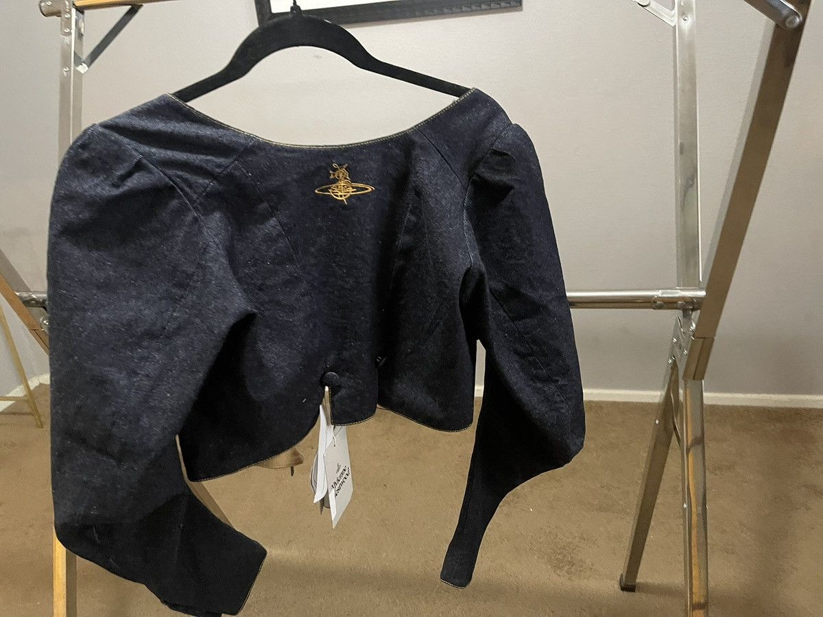 Vivienne Westwood Navy Spencer Jacket (bustier/corset) Size M / US 6-8 / IT 42-44 - 20 Thumbnail