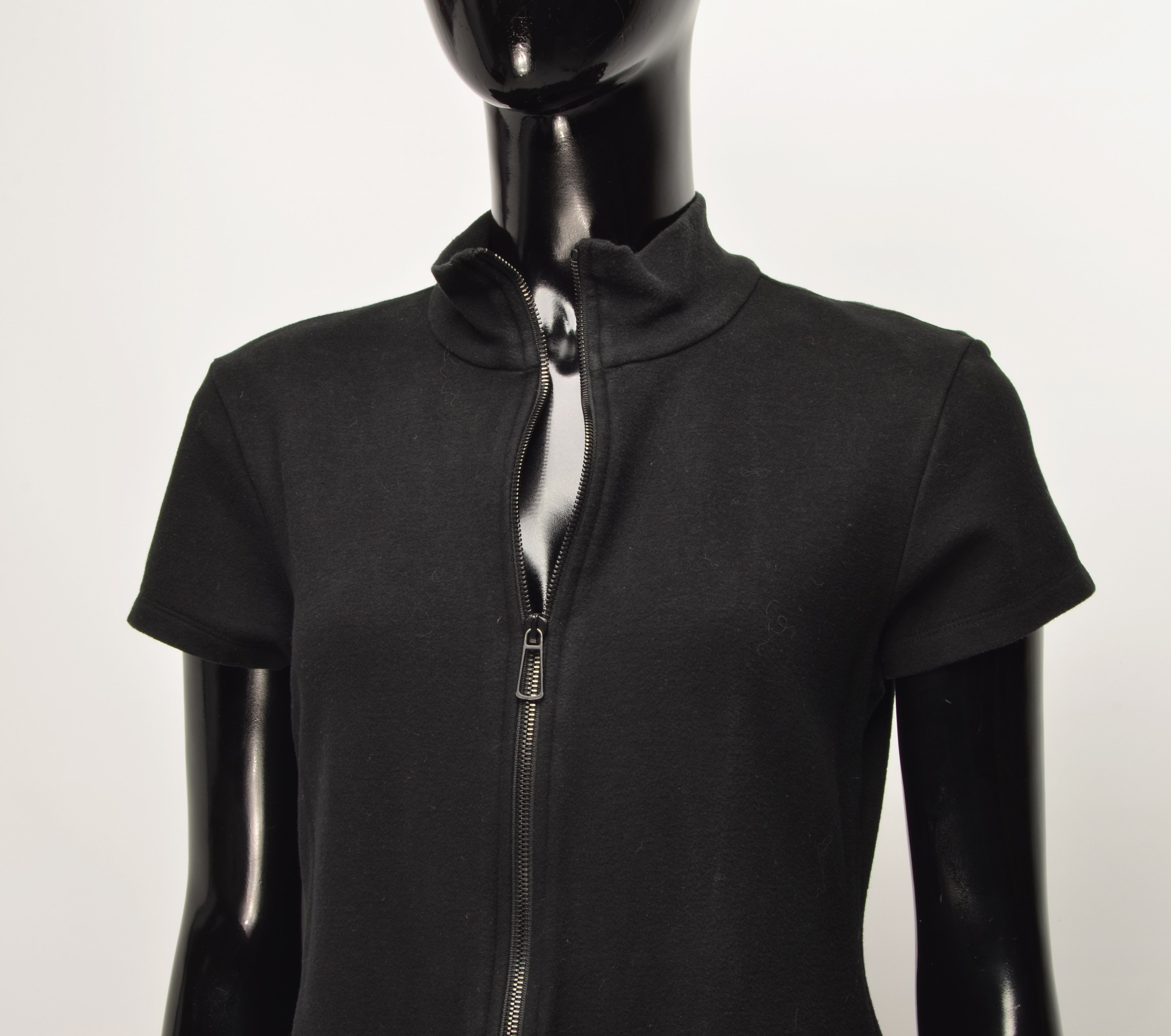 James Perse James Perse Full Zip Fleece Black Dress Size XS / US 0-2 / IT 36-38 - 2 Thumbnail