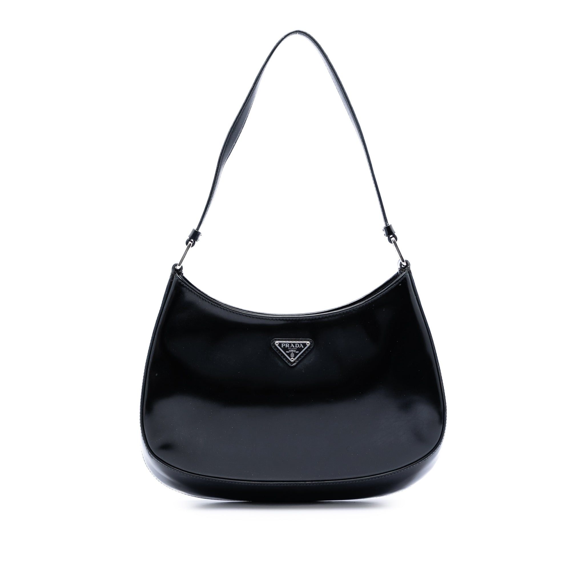 Prada Spazzolato Leather Cleo Shoulder Bag Size ONE SIZE - 1 Thumbnail