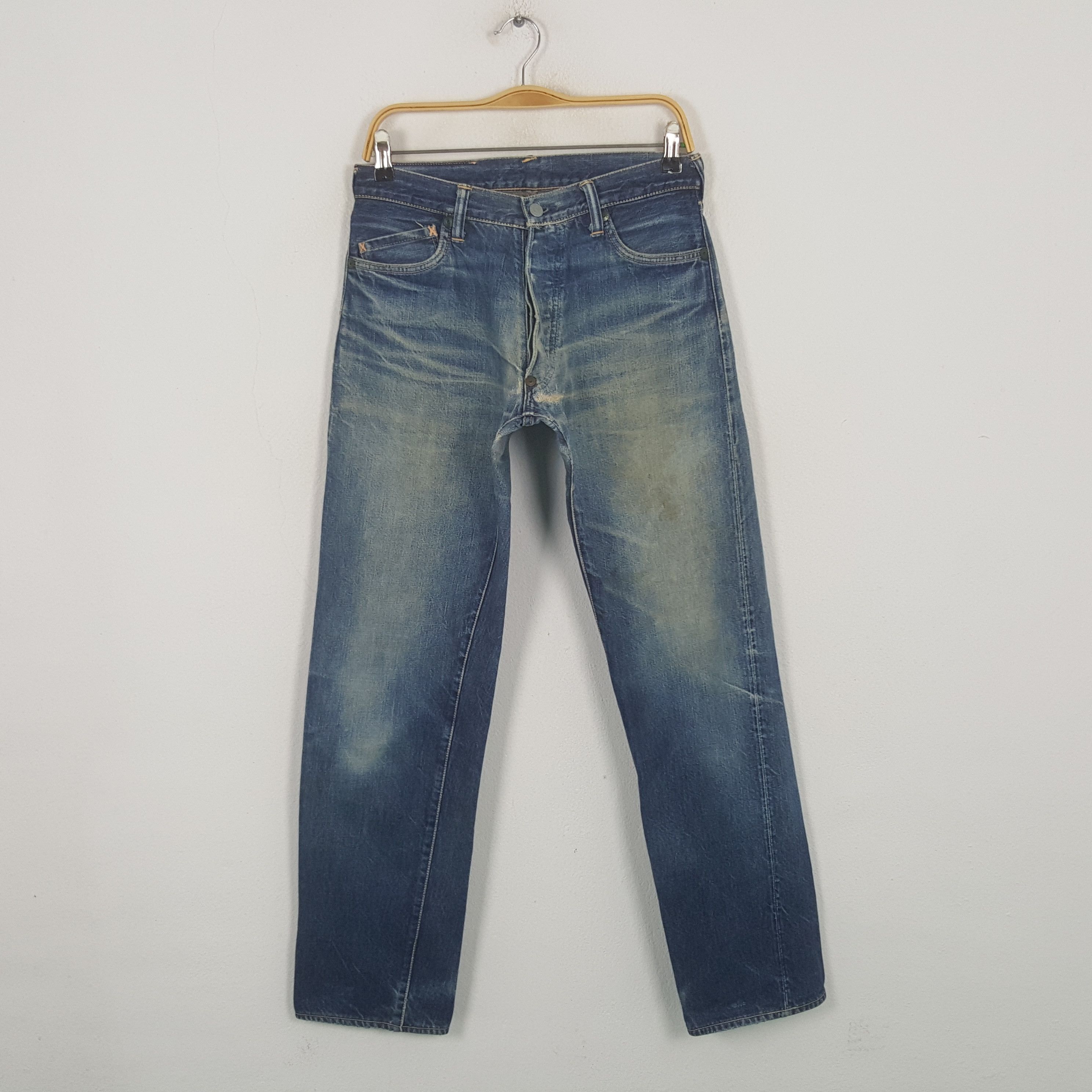 Evisu Vintage Evisu Selvedge Japan Daicock Custom Denim Jeans RR9 Size US 30 / EU 46 - 2 Thumbnail