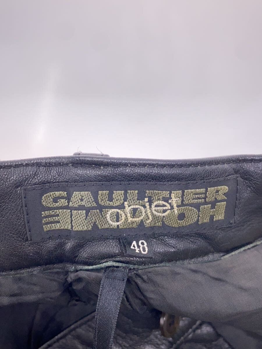 Jean Paul Gaultier Sheepskin Leather Pants Size US 28 / EU 44 - 4 Thumbnail