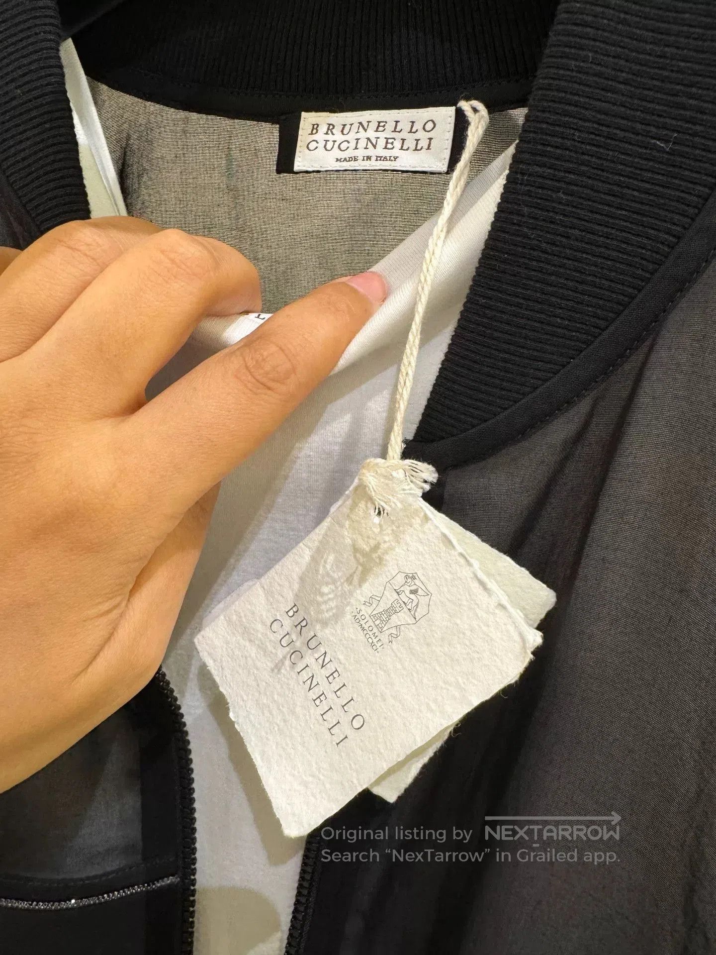 Brunello Cucinelli Brunello Cucinelli Black Jacket Size 42. Size US M / EU 48-50 / 2 - 3 Thumbnail