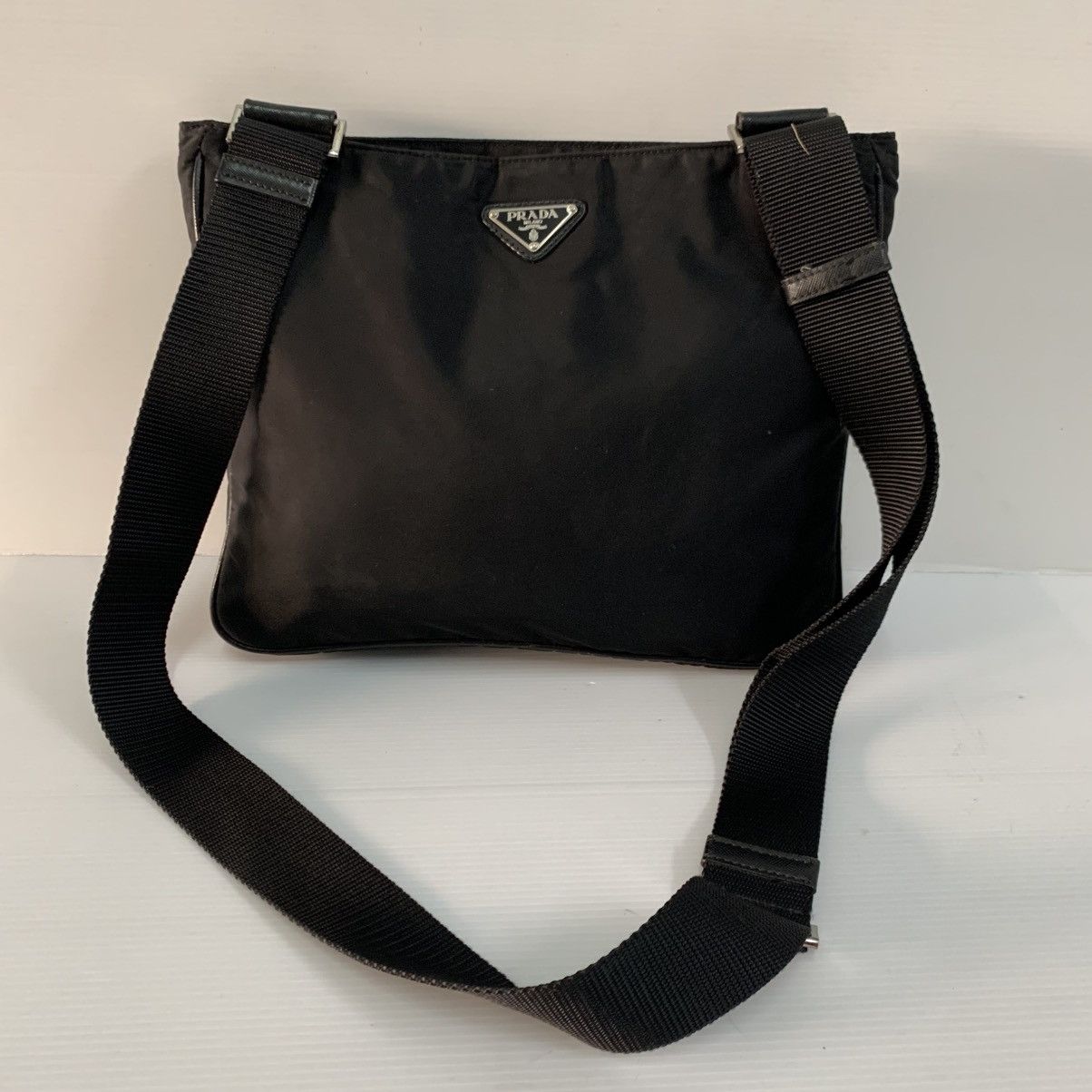 Prada Prada Black Nylon Slingbag Size ONE SIZE - 1 Thumbnail