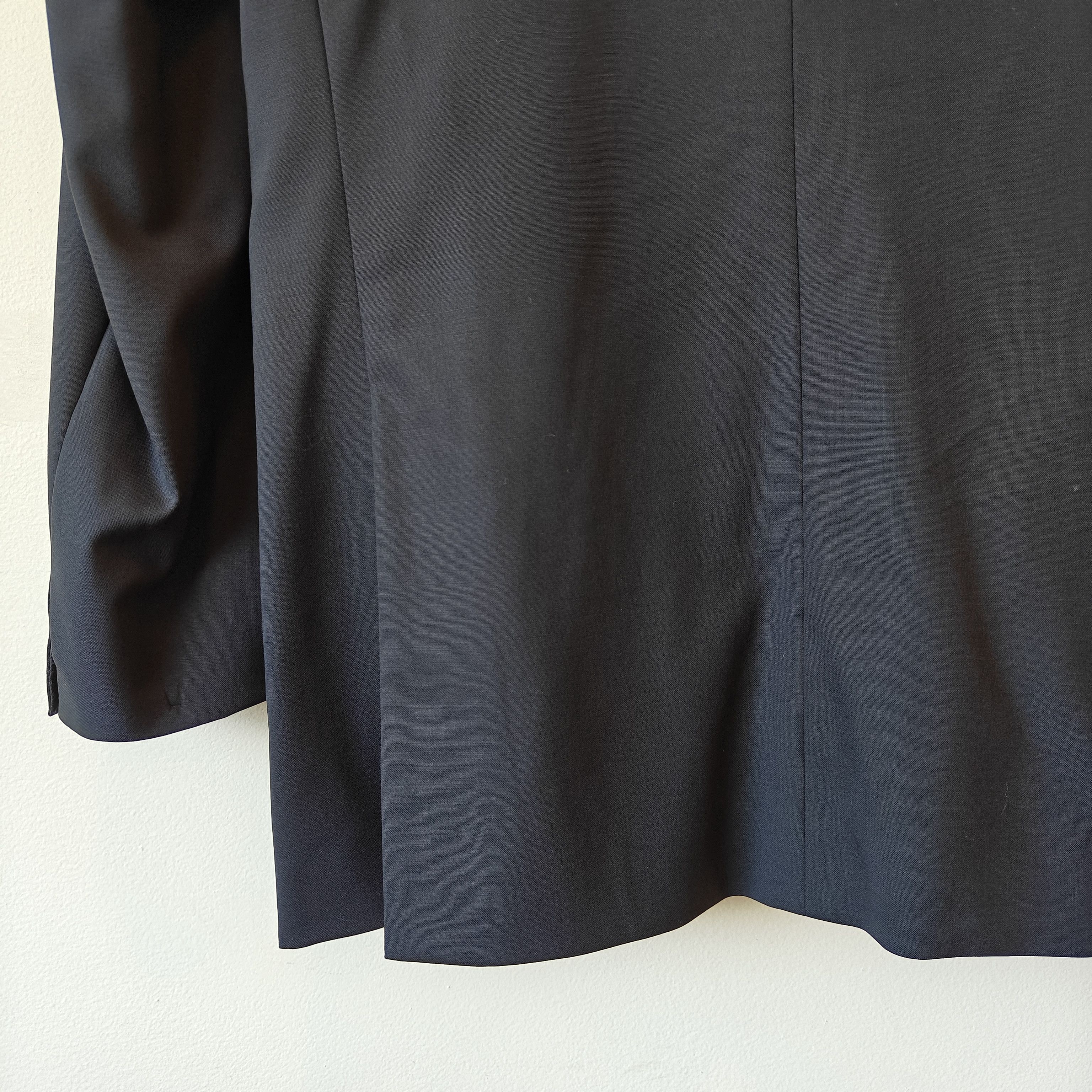Banana Republic 2000s wool navy suit full set $800 Size 38R - 11 Thumbnail