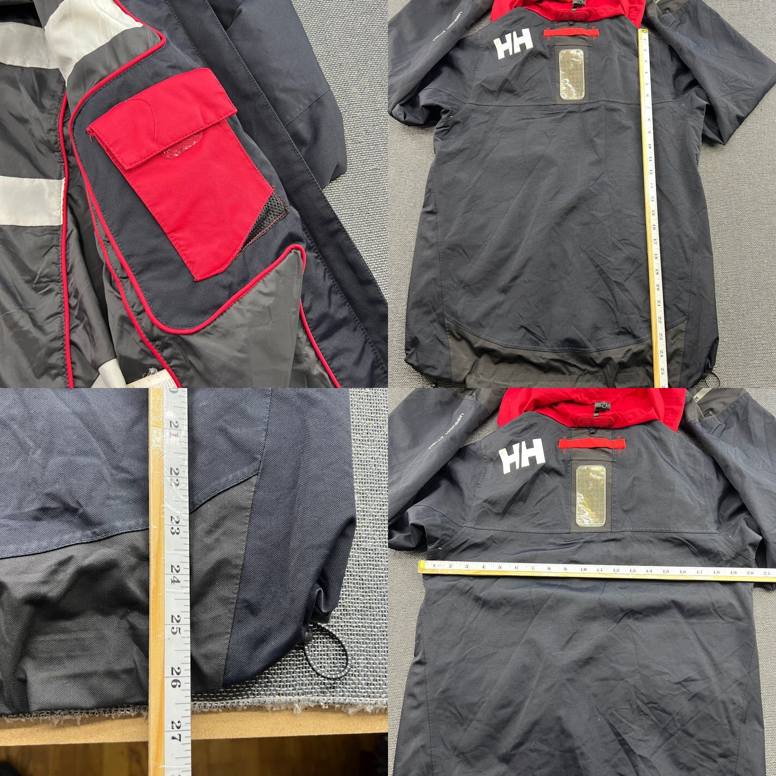 Helly Hansen Helly Hansen Yachting Jacket Womens Medium Protection Hooded Waterproof Jacket Size M / US 6-8 / IT 42-44 - 9 Thumbnail