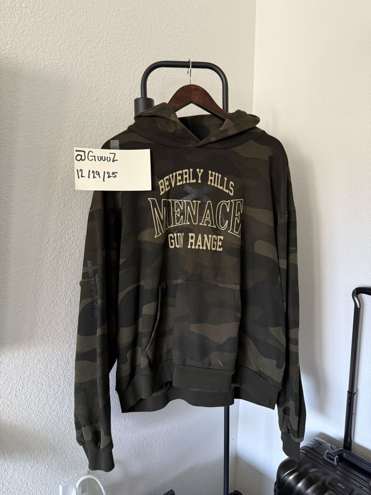 Menace Menace Camo Hoodie Size US L / EU 52-54 / 3 - 1 Thumbnail