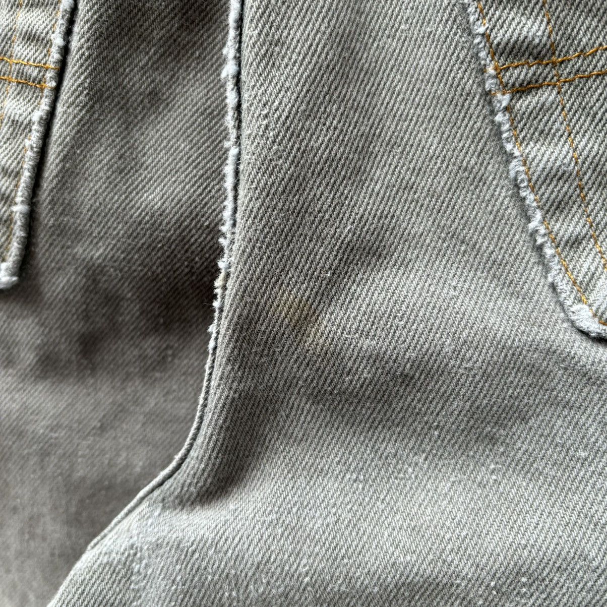 Jean × Vintage Vintage 1990s Faded Green Denim Jeans Size US 30 / EU 46 - 10 Thumbnail