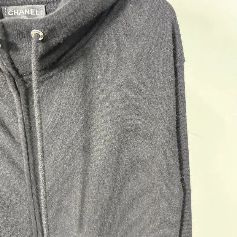 Chanel Chanel Black Wool Women's Hoodie . Size XS / US 0-2 / IT 36-38 - 4 Thumbnail
