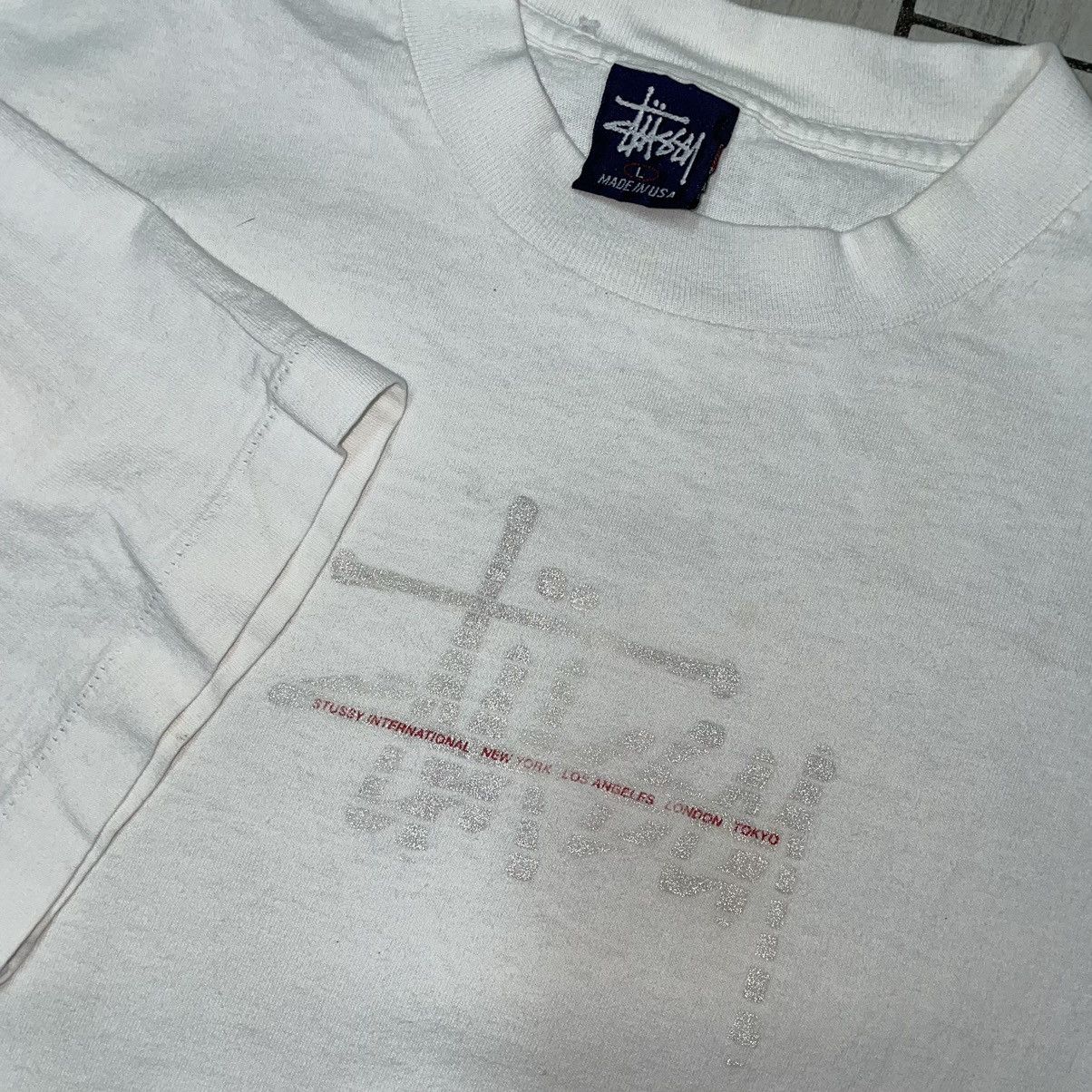 Stussy × Vintage Stussy Vintage Single Stitch 3M Logo T-shirt Size US L / EU 52-54 / 3 - 2 Thumbnail
