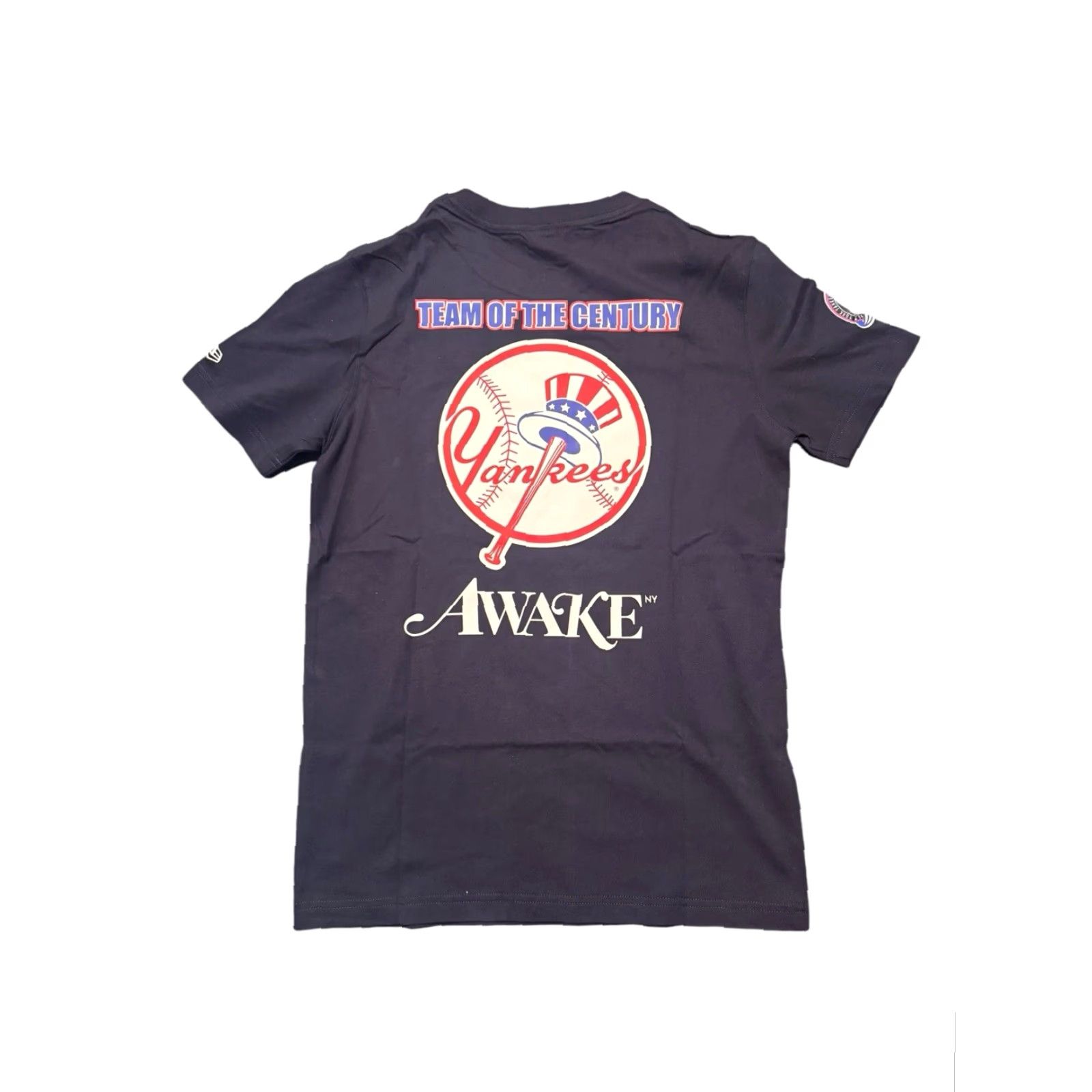 Awake NY Awake New York Yankees Mlb Streetwear Hypebeast Box Logo T-Shirt Small S Blue Mens Regular Size US S / EU 44-46 / 1 - 4 Thumbnail