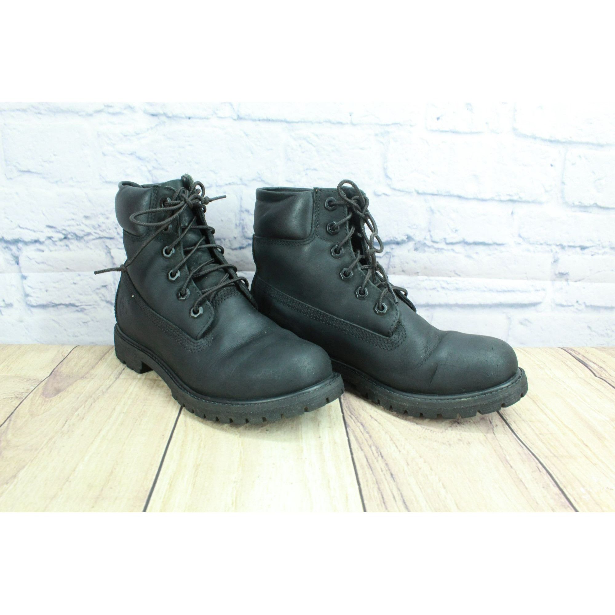Leather × Timberland Timberland Classic Women's Leather Ankle Premium Boots Size US 7.5 / IT 37.5 - 4 Thumbnail
