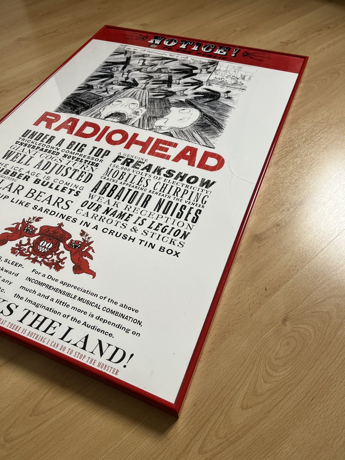 Band Tees × Vintage Radiohead « Kid A » vintage poster (2000) Size ONE SIZE - 3 Thumbnail