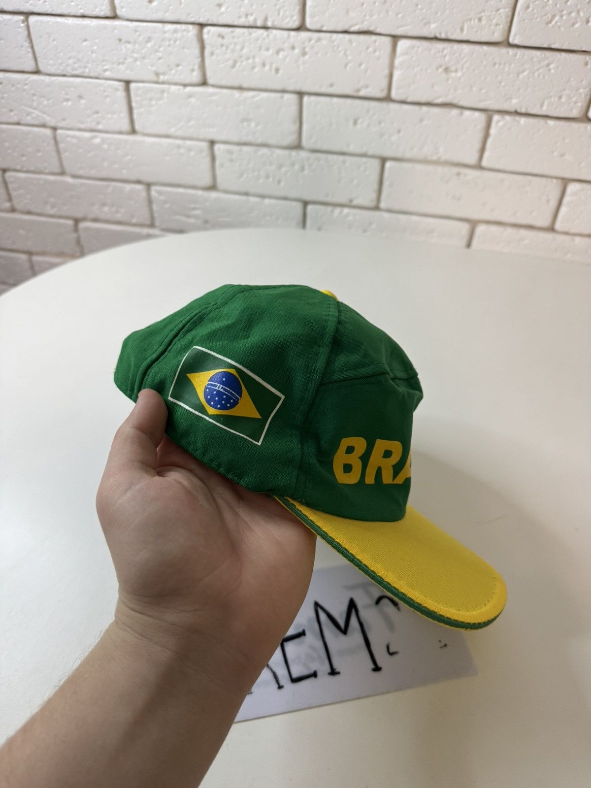 Vintage Brasil vintage cap hat Size ONE SIZE - 3 Thumbnail