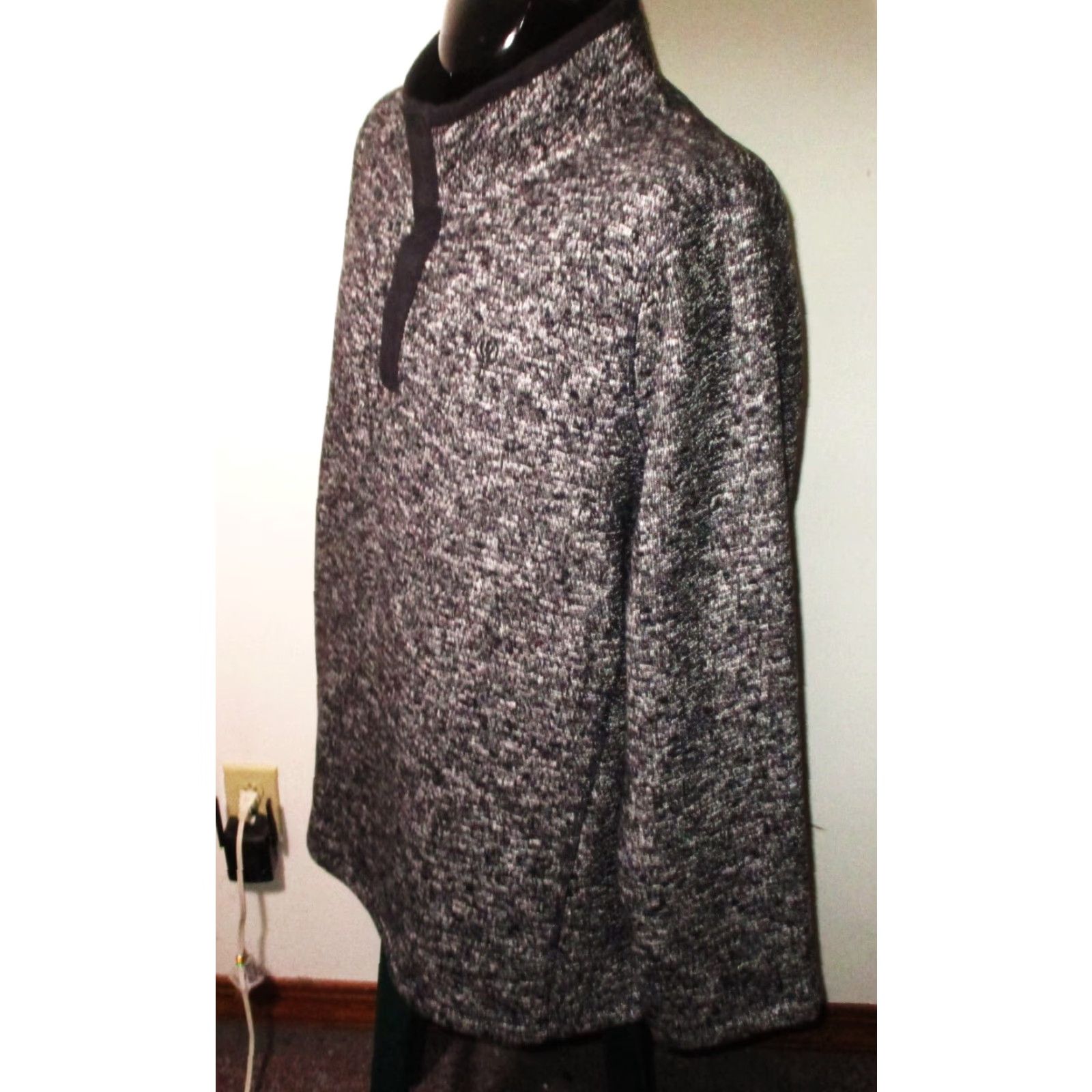 FatFace Fat Face Charcoal Black 1/2 Zip Jersey Sweatshirt Men 3XL NWT Heavy Pullover Long Sleeve Casual Size US XXL / EU 58 / 5 - 4 Thumbnail