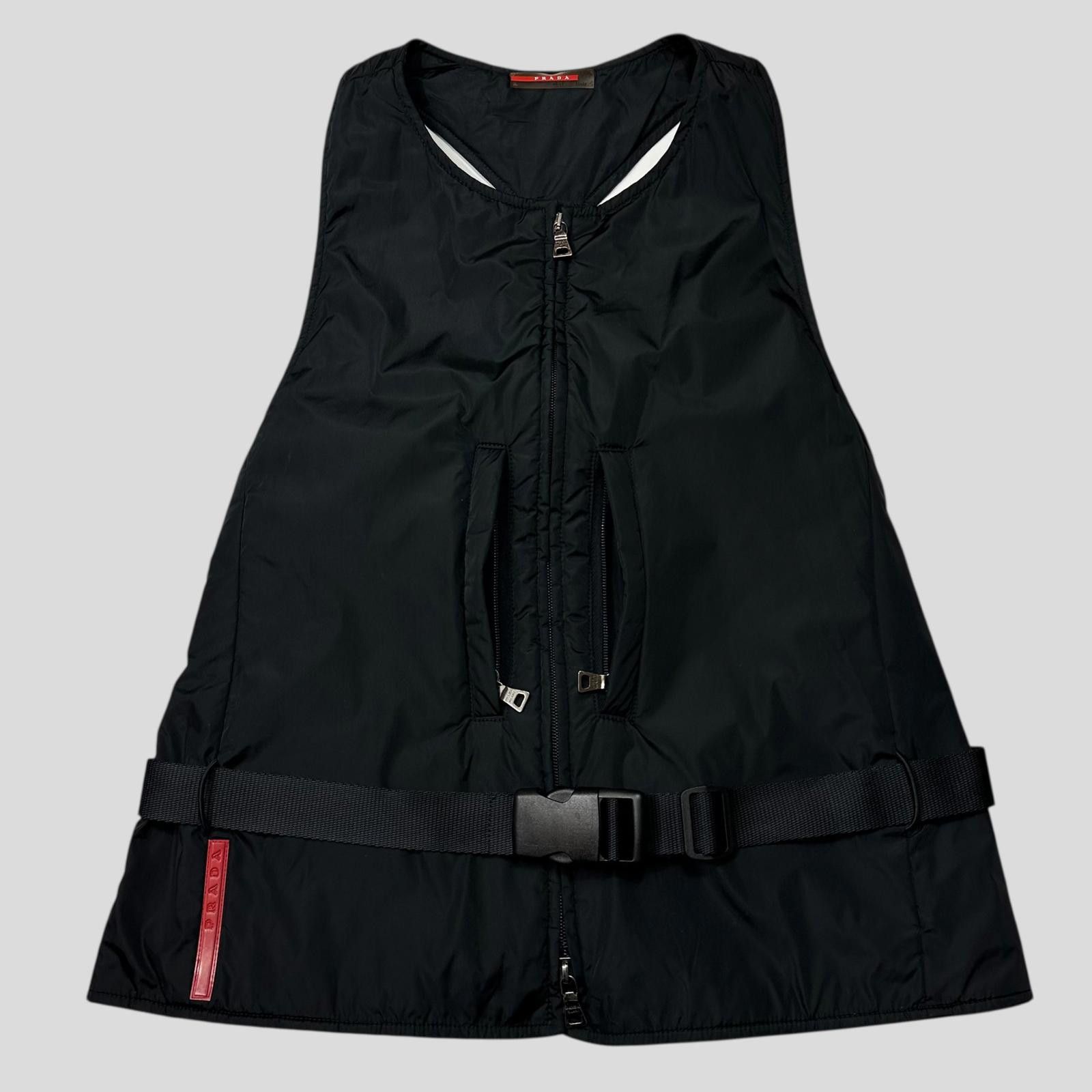 Prada Prada Sport 1999 Padded Nylon 3M Technical Stash Vest - IT42 Size S / US 4 / IT 40 - 5 Thumbnail