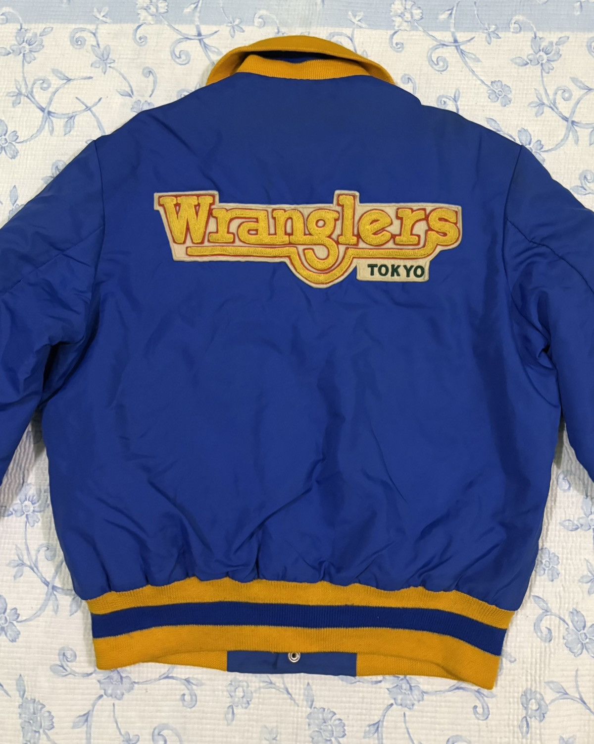 NHL × Wrangler NHL Wranglers Tokyo Nylon Jacket Size US L / EU 52-54 / 3 - 11 Thumbnail