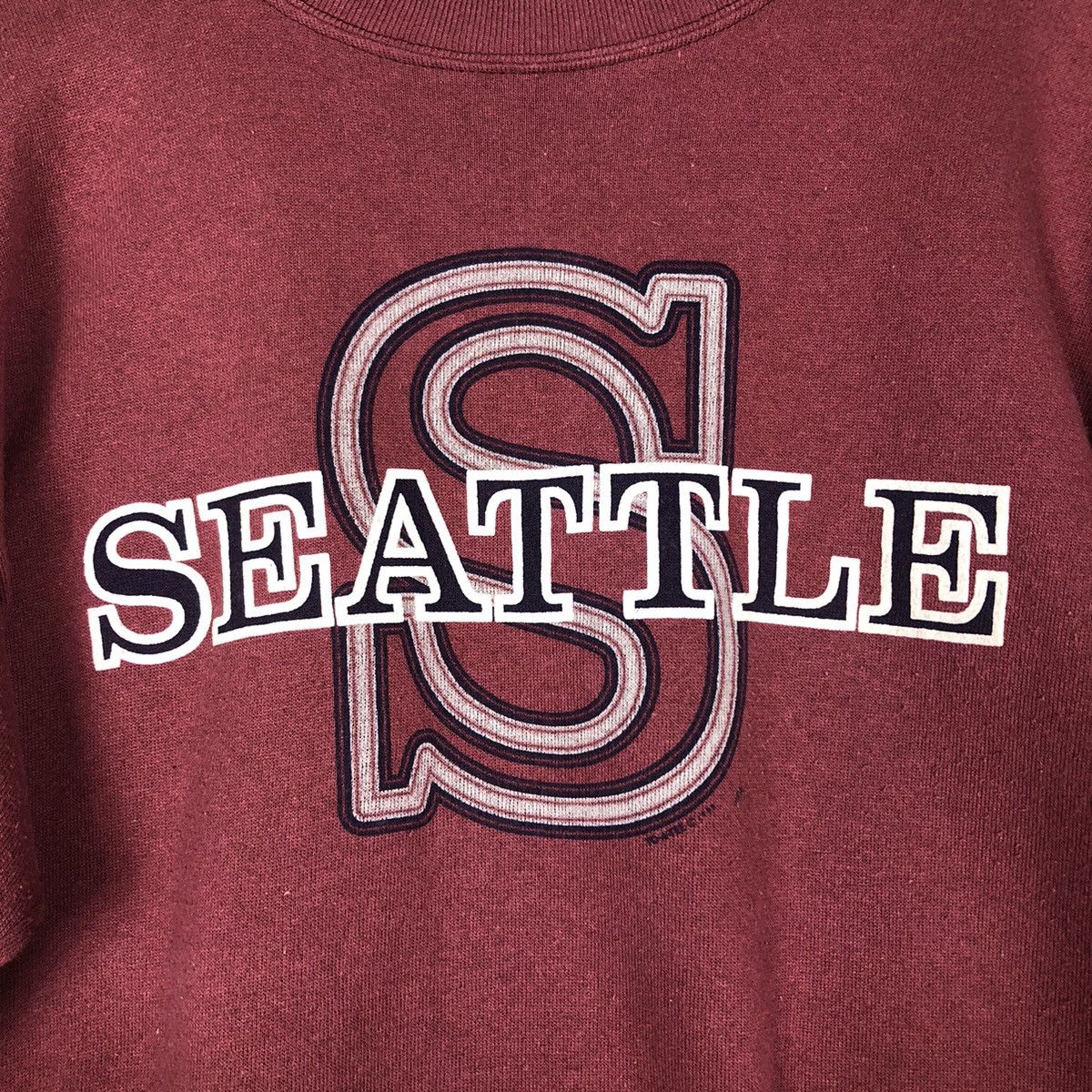 Vintage 🔥Vintage Sweatshirt Crewneck Seattle Tultex USA Size US M / EU 48-50 / 2 - 12 Thumbnail