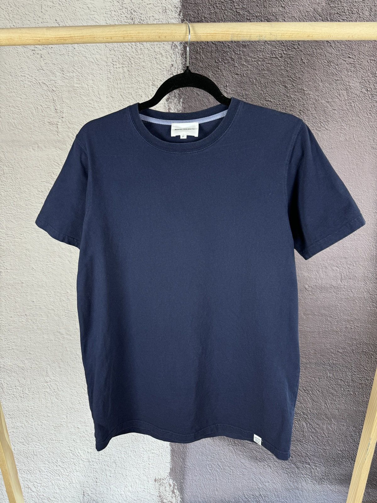 Norse Projects Norse Projects blue navy Niels standard ss tee shirt Size US M / EU 48-50 / 2 - 2 Thumbnail