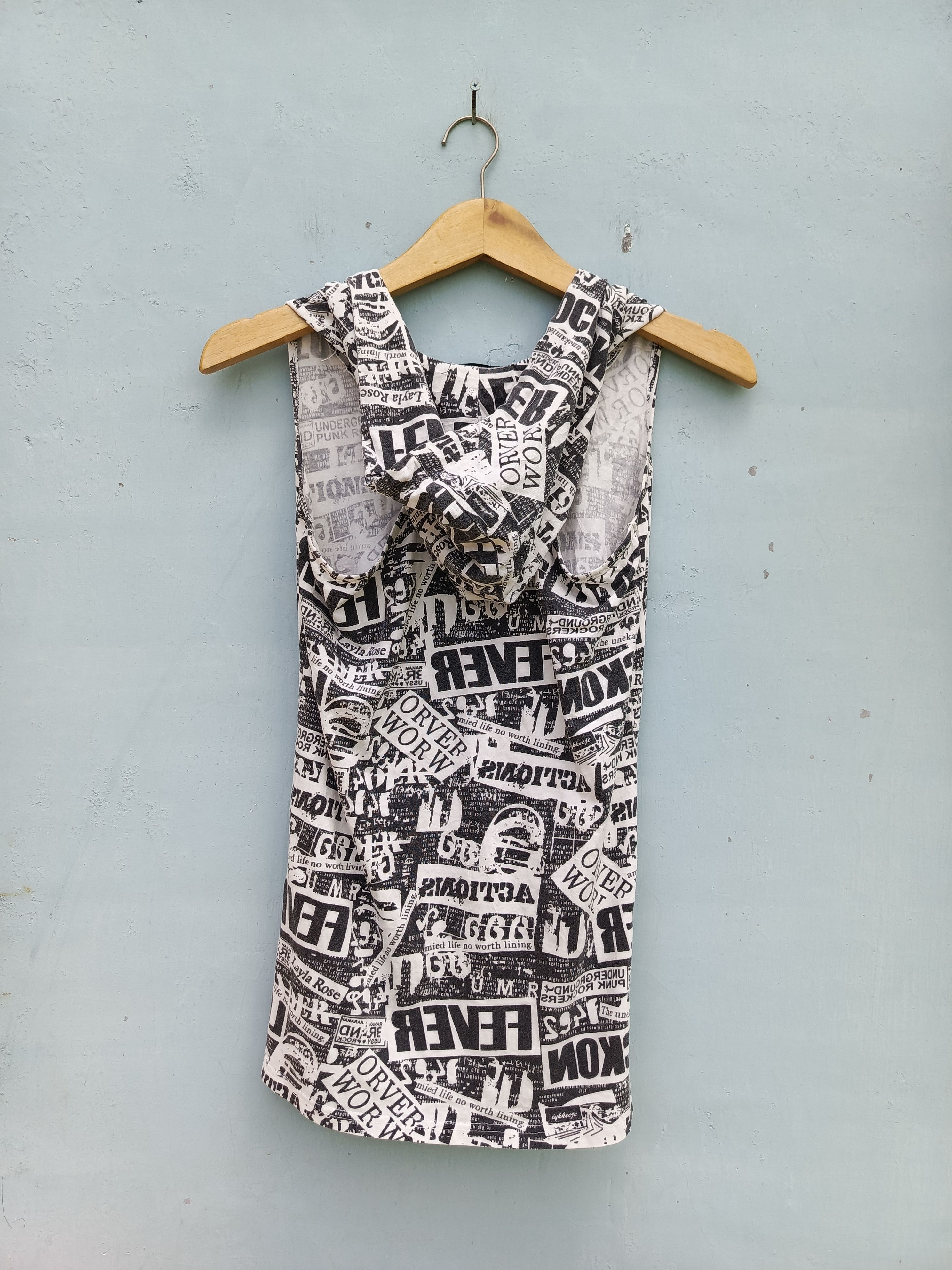 Japanese Brand L.A underground punk rockers sleeveless hoodie Size M / US 6-8 / IT 42-44 - 7 Thumbnail