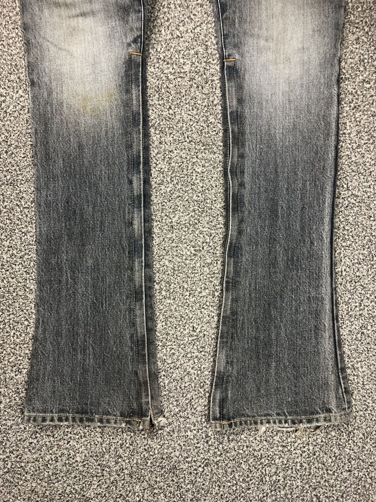 Hysteric Glamour Vintage Le Grande Bleu(L.G.B) Zipper Flare Jeans Size 32" / US 10 / IT 46 - 8 Thumbnail