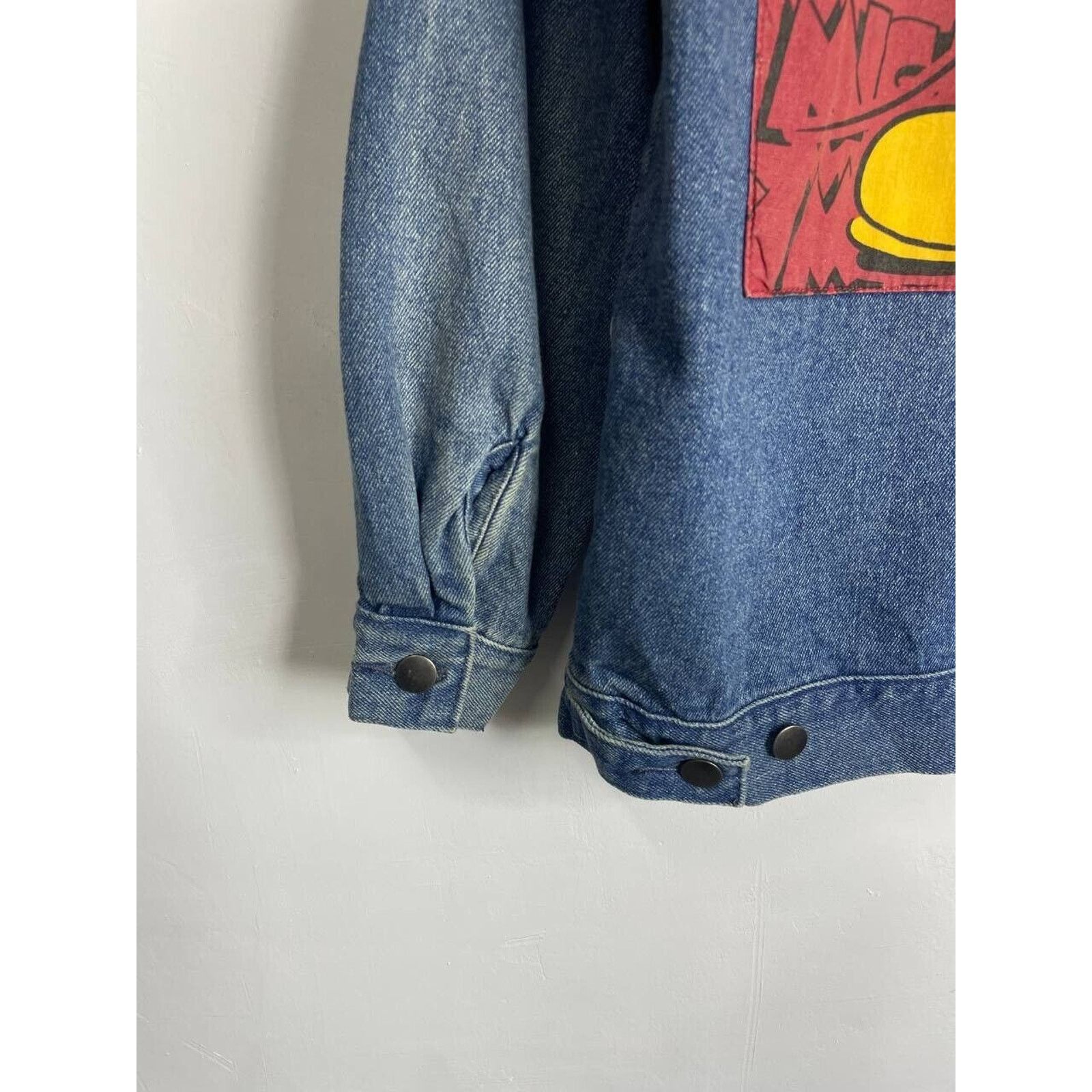 Disney × Mickey Mouse × Vintage Vintage Mickey Mouse Jean Jacket by Forever 21 Size L Size US L / EU 52-54 / 3 - 5 Thumbnail
