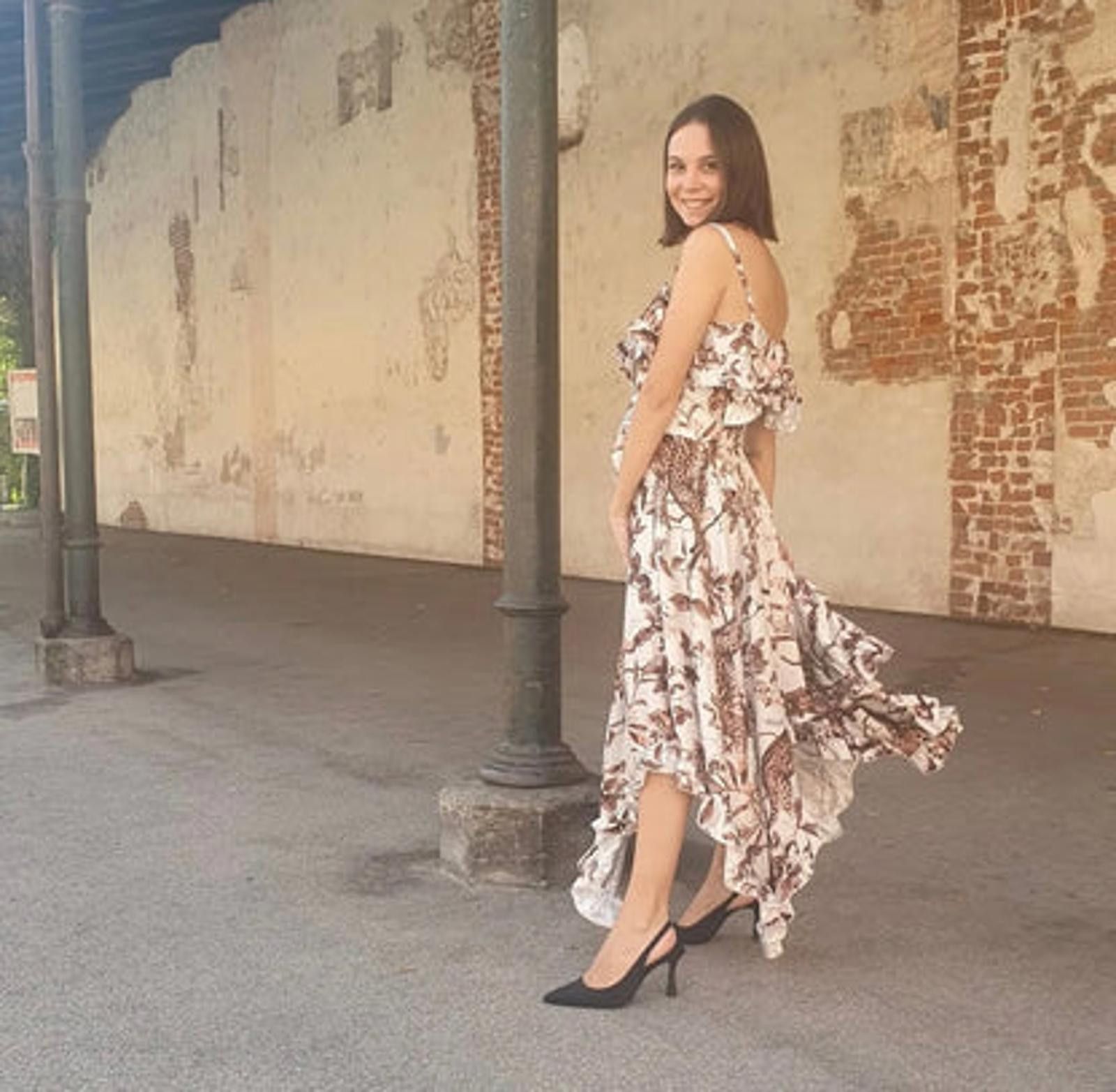 Other Odi Et Amo asymmetric jacquard midi dress Ret. $499 Sz10 Size L / US 10 / IT 46 - 6 Thumbnail