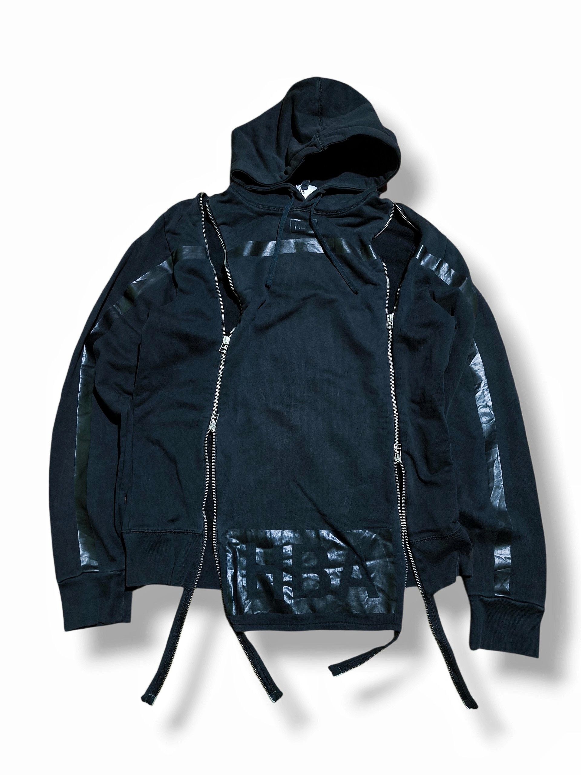 Anonymous Club Hood by Air Gothic Multizipper Hoodie Size US S / EU 44-46 / 1 - 1 Thumbnail