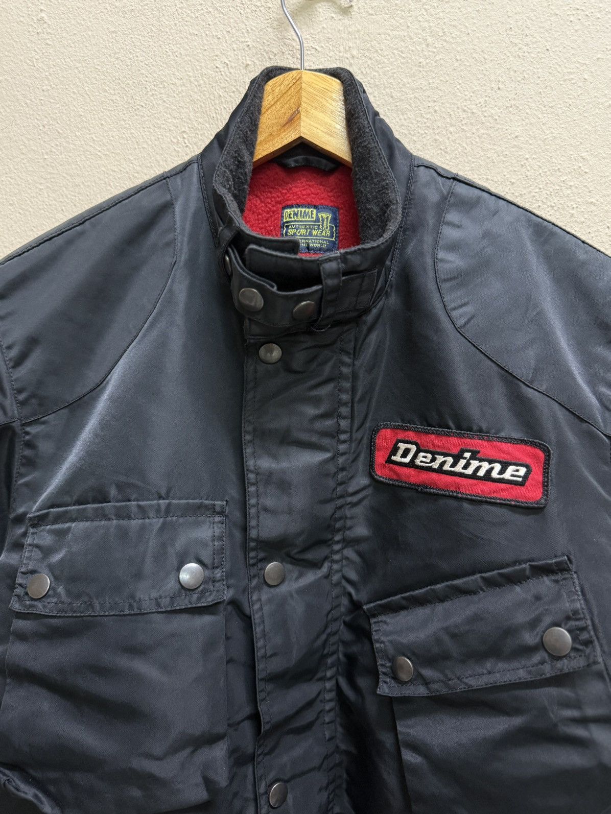 Denime Vintage 90s Denime Authentic Sportswear Field Jacket Nylon Size US M / EU 48-50 / 2 - 20 Thumbnail
