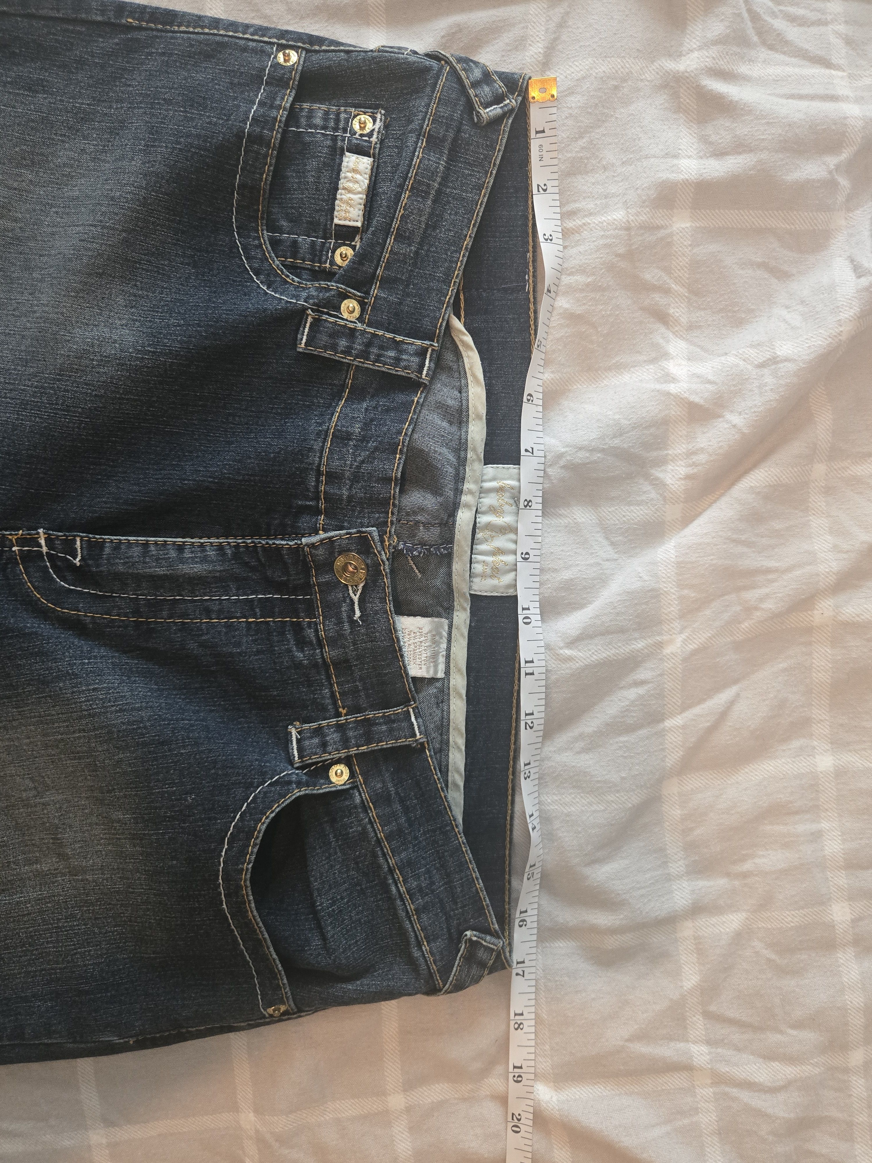 Other Vintage Baby Phat Rhinestone Cat Logo Bootcut Y2K Size 16 Size 38" / US 16 / IT 52 - 7 Thumbnail