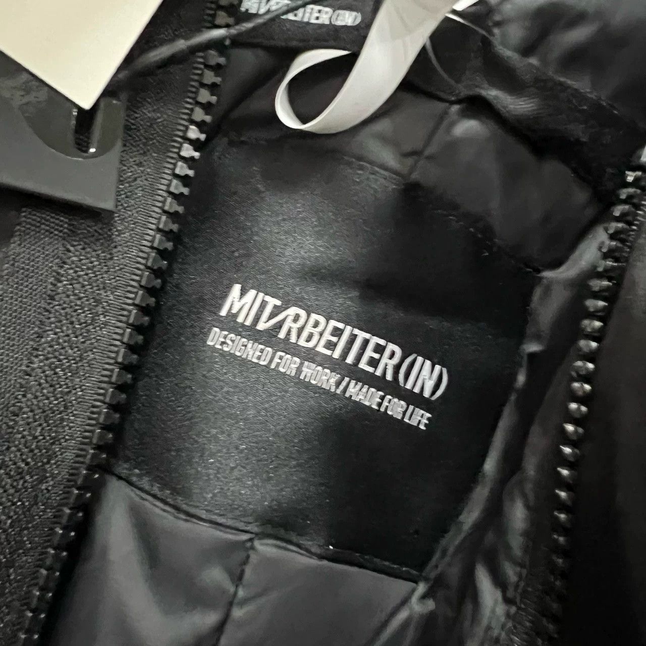Other Black Reflective Lock Buckle Hooded Down Jacket Size US M / EU 48-50 / 2 - 3 Thumbnail