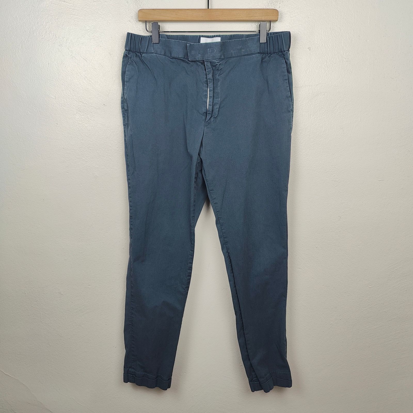 L'estrange London L'estrange London Chino Pants Mens XL Navy Blue Organic Size US 36 / EU 52 - 1 Thumbnail