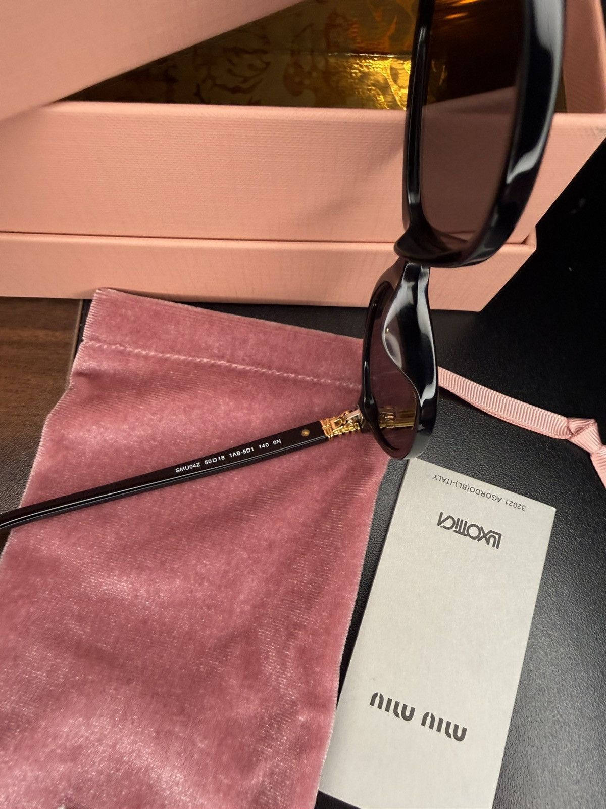 Miu Miu Sunglasses MIU MIU SMU04Z Size ONE SIZE - 6 Thumbnail
