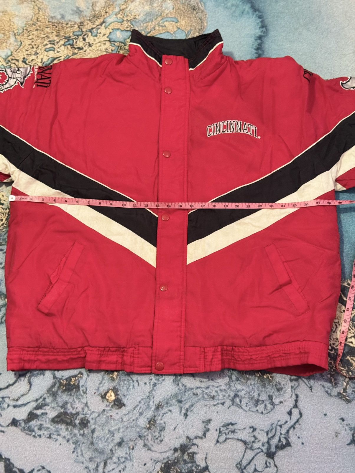 Starter Cincinnati Bearcats Starter Jacket Size US XL / EU 56 / 4 - 2 Thumbnail